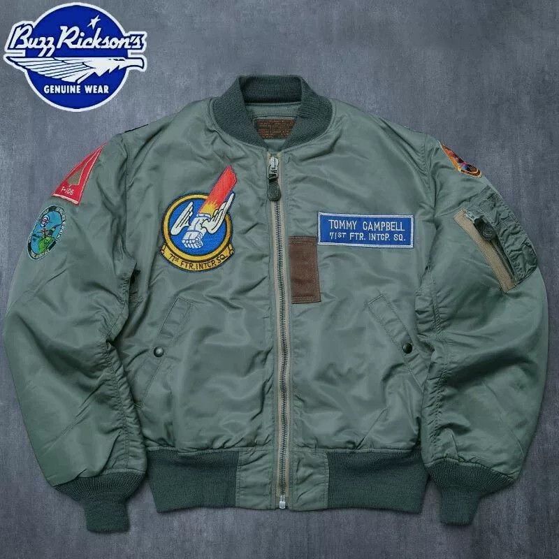 Buzz Rickson's Buzz Rickson's MA1 Flight Jacket Size US M / EU 48-50 / 2 - 1 Thumbnail