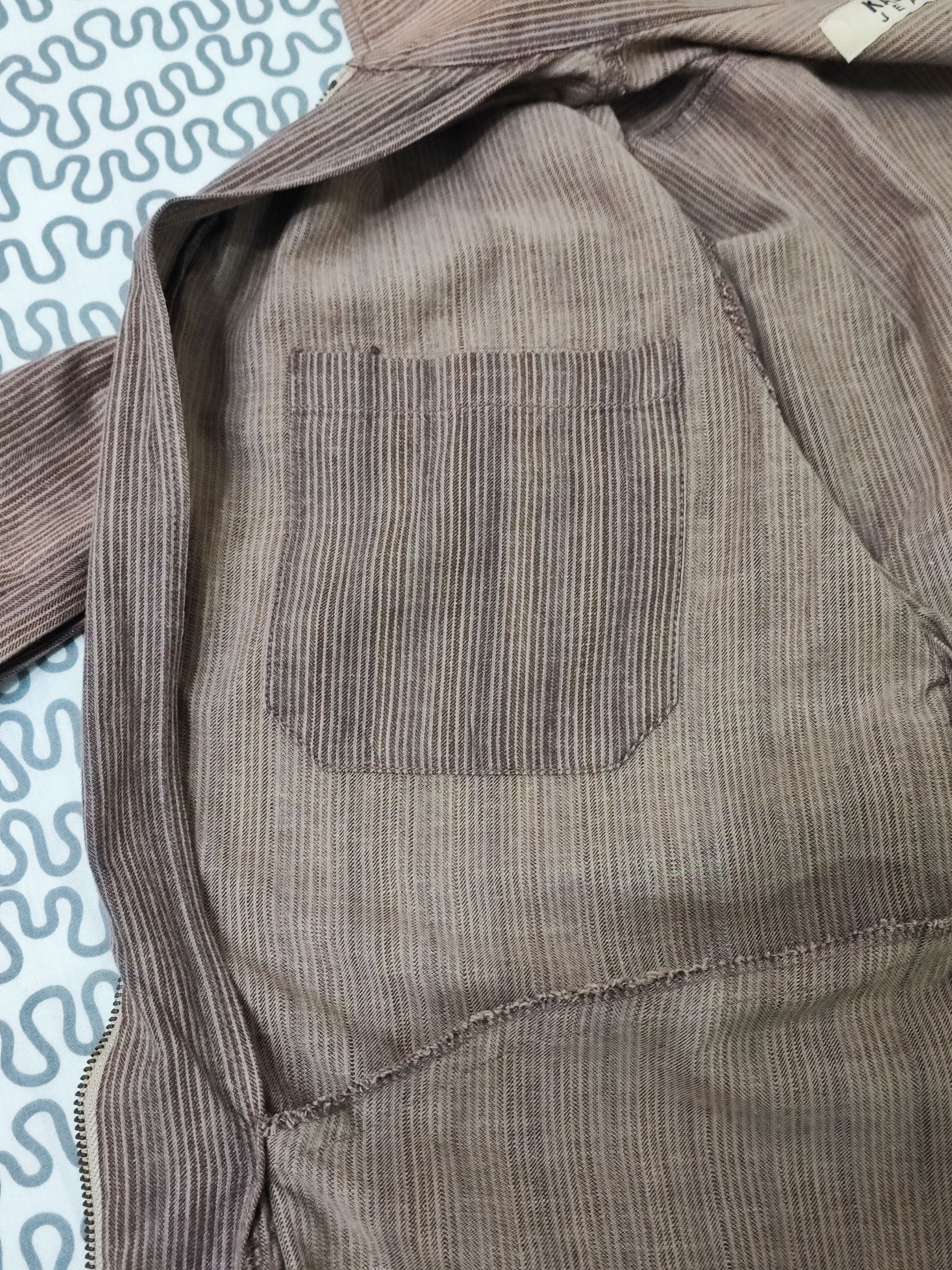 Kansai Yamamoto Rare design Kansai jeans Zipper Shirt by Kansai Yamamoto Size US M / EU 48-50 / 2 - 6 Thumbnail