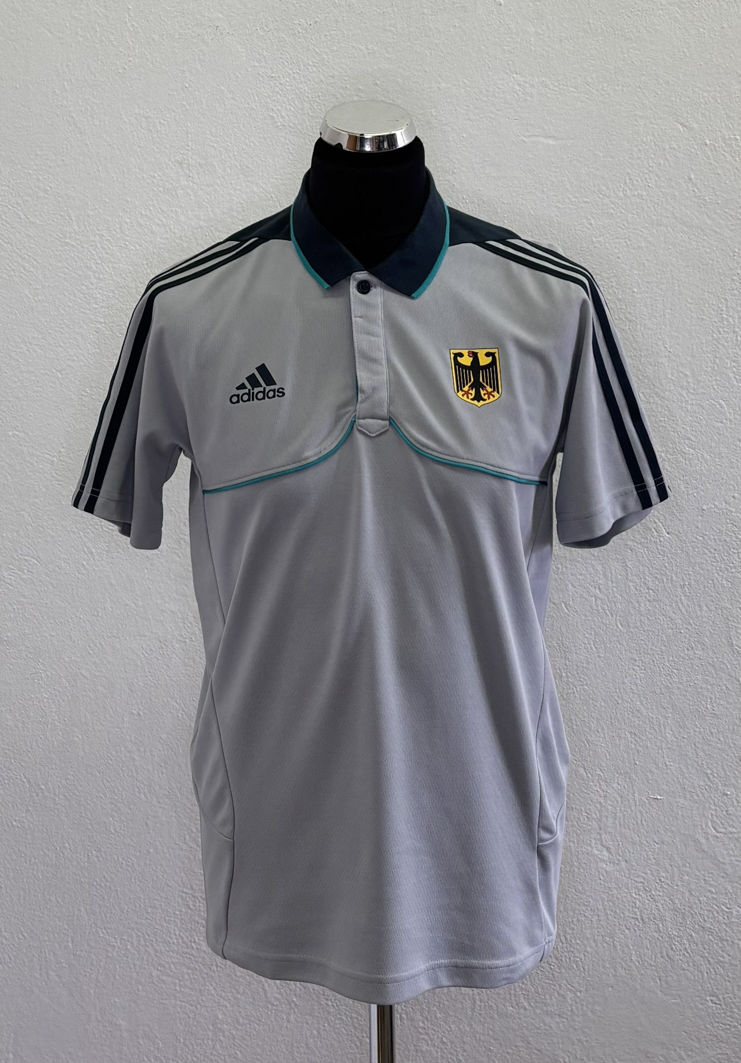 Adidas Polo Germany Bundeswehr 2013 Adidas Size M Size US M / EU 48-50 / 2 - 1 Thumbnail