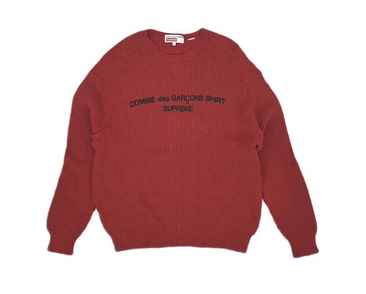 Supreme Comme Des Garcons Sweater | Grailed
