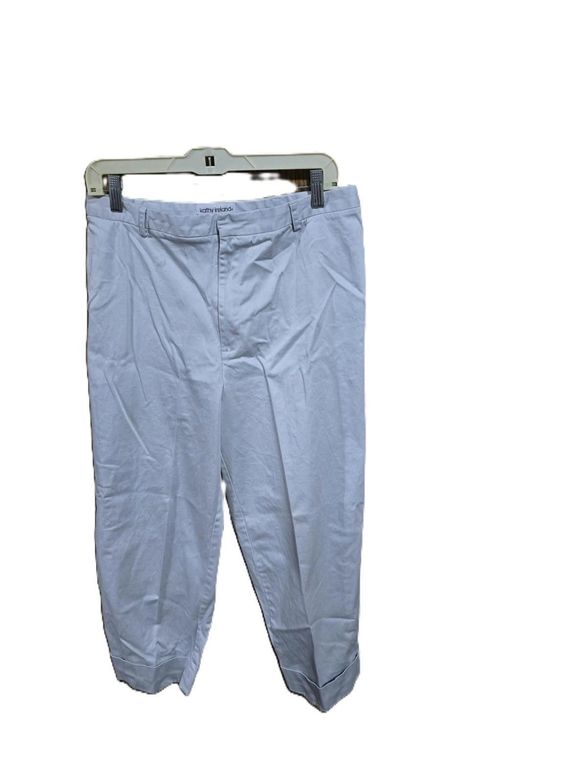 Other Kathy Ireland Light Blue Capri's Size 36" / US 14 / IT 50 - 1 Thumbnail