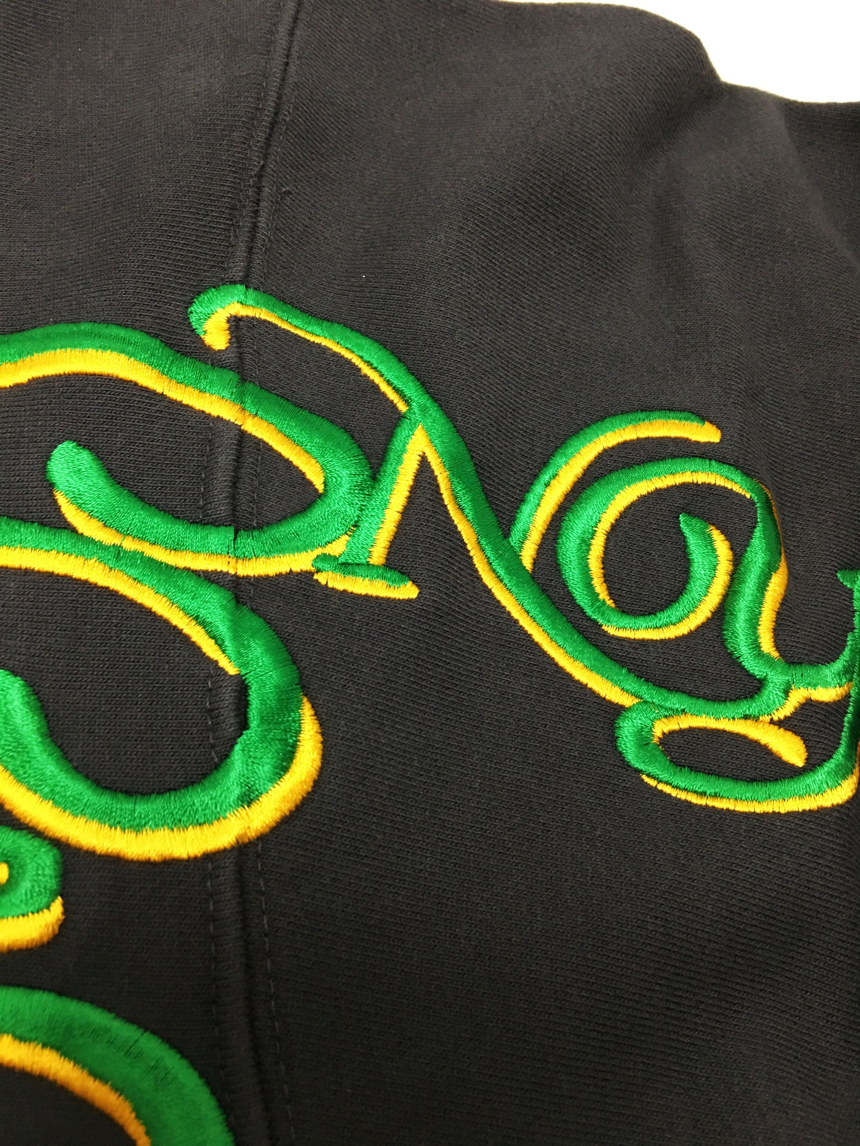 Awake NY Awake NY Script Oversized Embroidered Hoodie Charcoal Large Size US L / EU 52-54 / 3 - 4 Thumbnail