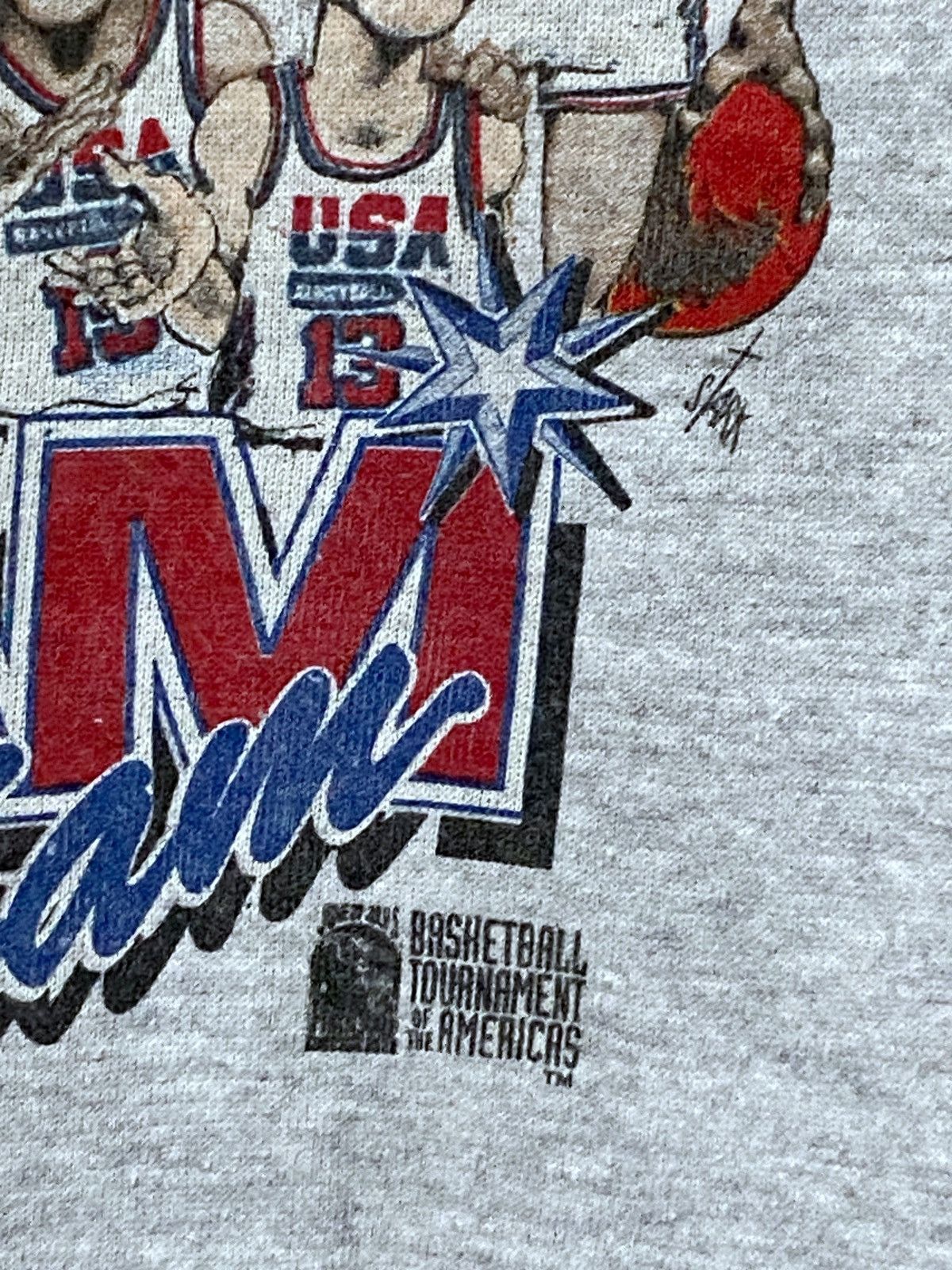 Vintage Vintage 80s USA Basketball Dream Team sweatshirt Size US M / EU 48-50 / 2 - 4 Thumbnail