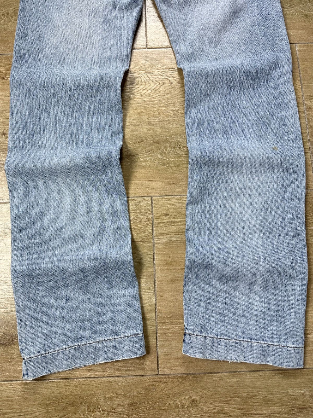 Dolce & Gabbana × Vintage Vintage Dolce&Gabbana Low Waist Distressed Blue Denim Jeans Size US 34 / EU 50 - 19 Thumbnail
