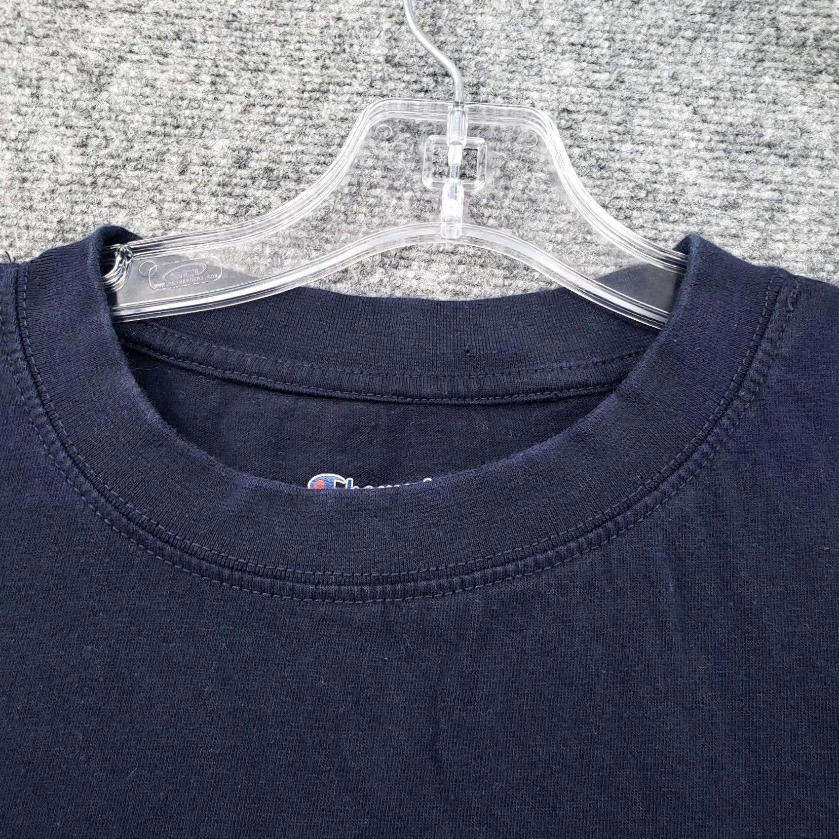 Champion Champion T-Shirt Mens XL Blue Athleticwear Crew Neck Short Sleeves Cotton Size US XL / EU 56 / 4 - 4 Thumbnail