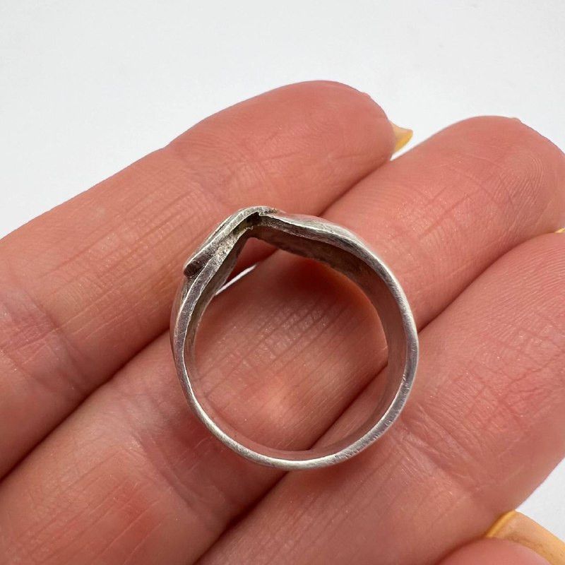Vintage Vintage Soviet Sterling Silver 925 Ring Size 5.5 Size ONE SIZE - 8 Thumbnail