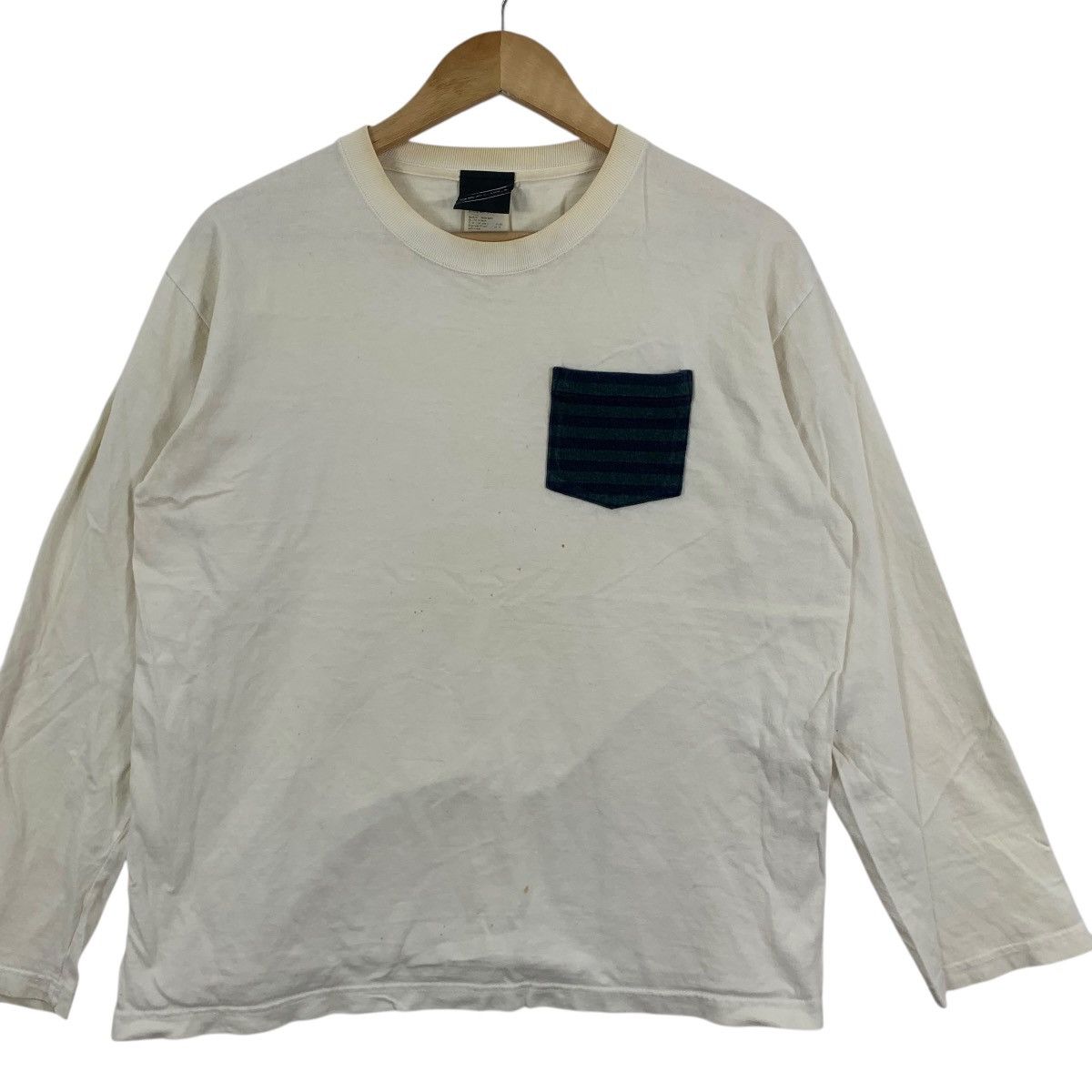 Beams Plus BEAMS PLUS ART Patch Pocket Minimalist Design Tee Shirt Top Size M / US 6-8 / IT 42-44 - 4 Thumbnail