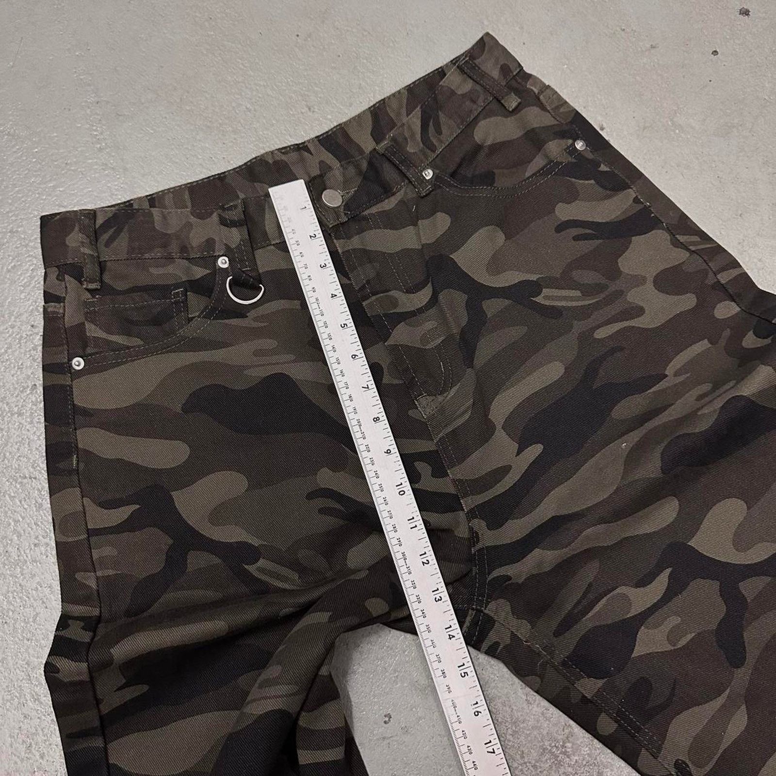 Other CAMO WIDE LEG BAGGY DENIM 28 WAIST Size US 28 / EU 44 - 7 Thumbnail