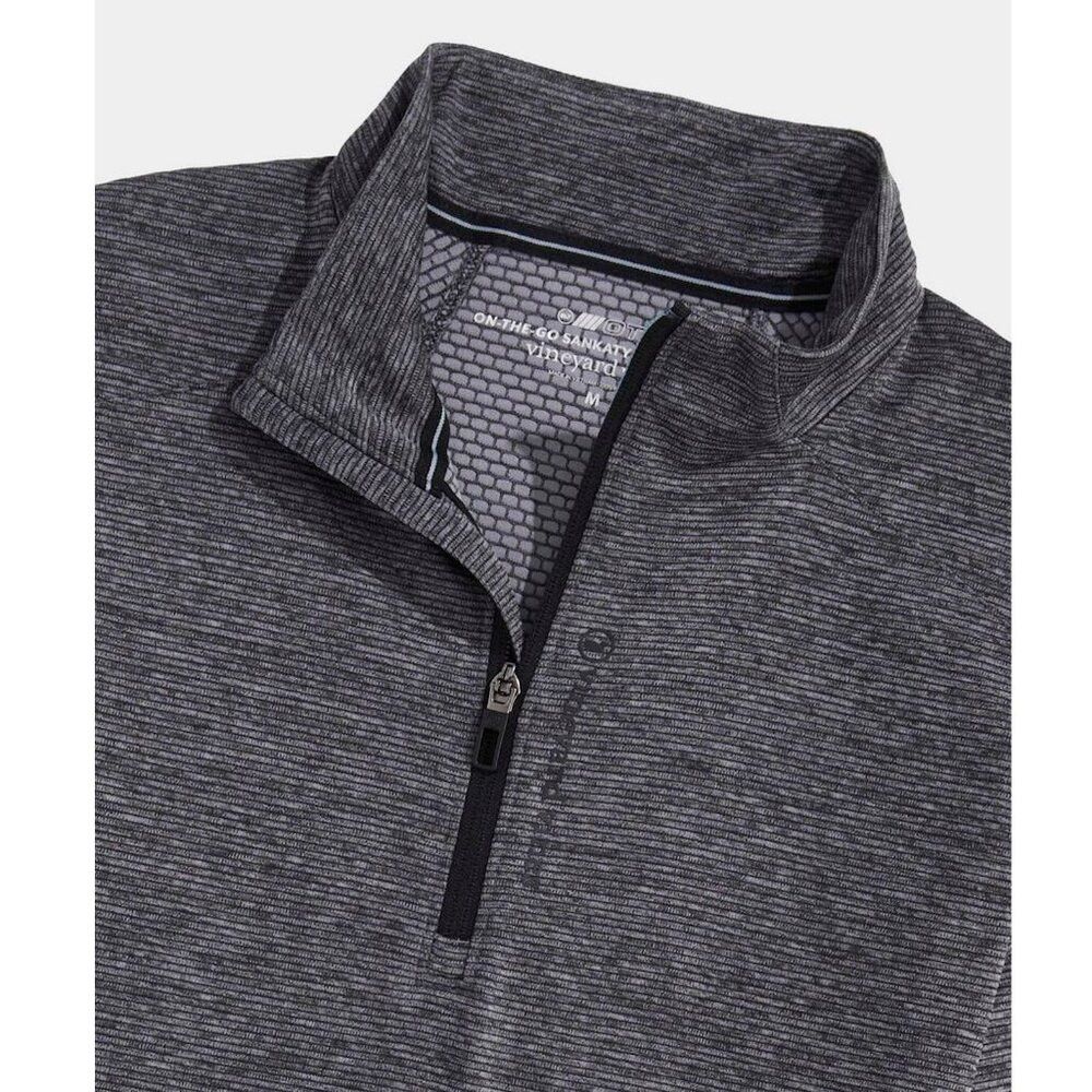 Vineyard Vines NWT New $128 Vineyard Vines Sankaty Quarter-Zip Evening Sky Size US S / EU 44-46 / 1 - 3 Thumbnail
