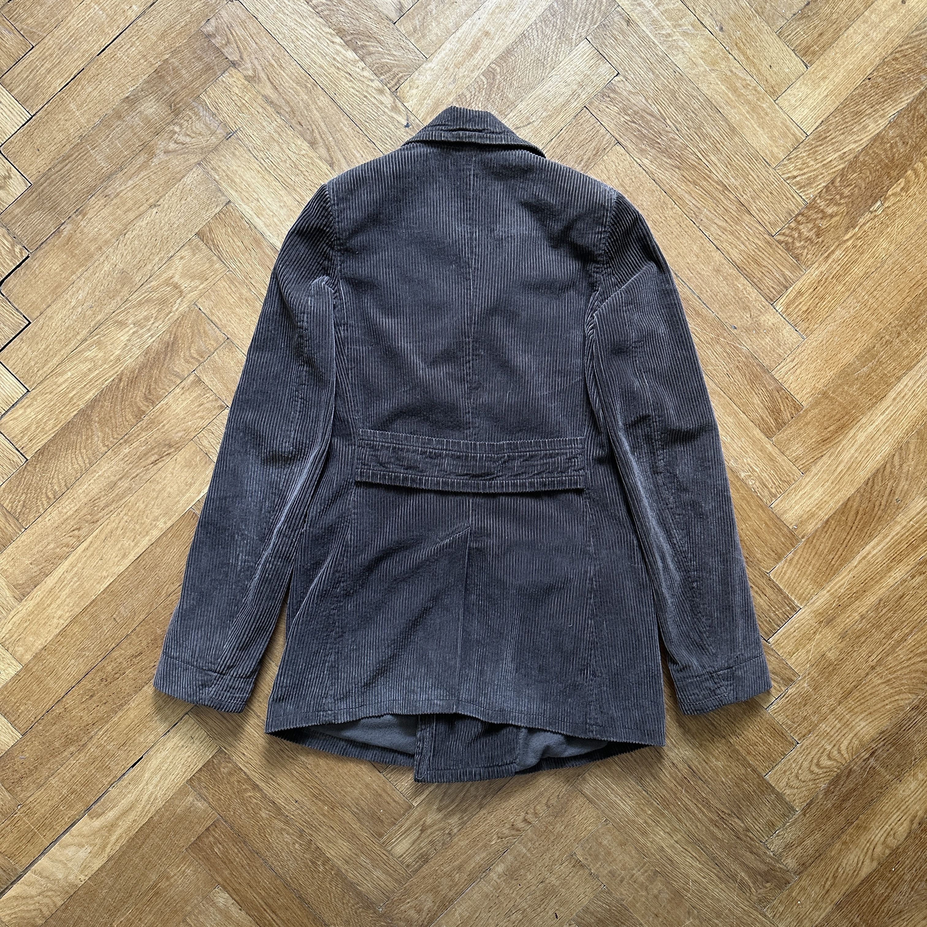 Rick Owens Archival Double Breasted Corduroy Coat Size US XS / EU 42 / 0 - 2 Thumbnail