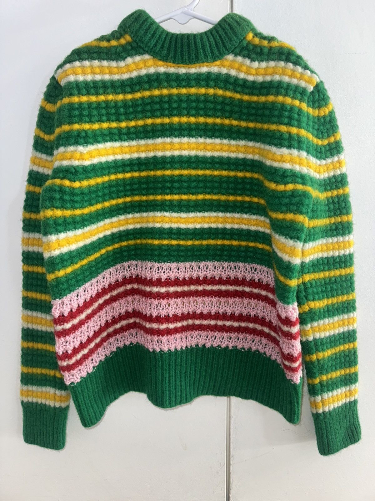 Acne Studios Acne Studios Striped Wool Knit Sweater Size M / US 6-8 / IT 42-44 - 1 Thumbnail