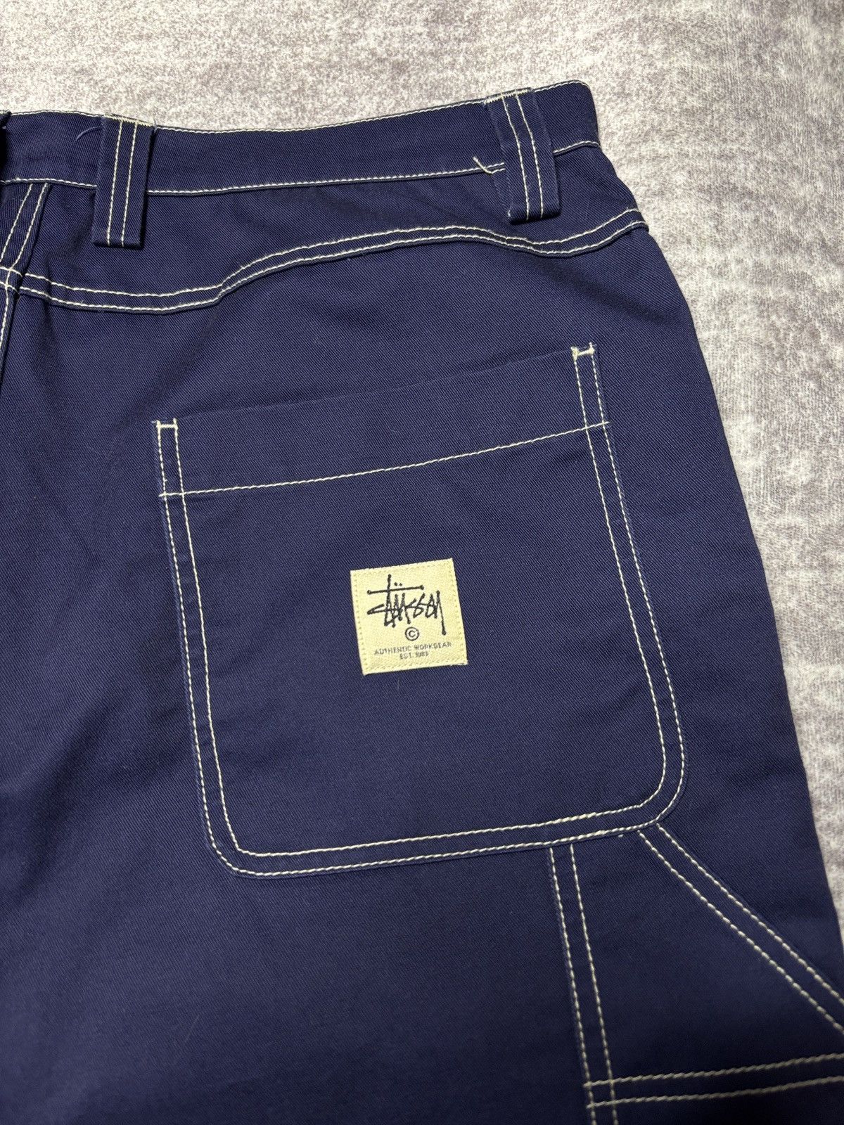 Stussy Stussy Contrast Stitch Carpenter Double knee pant Size US 34 / EU 50 - 3 Thumbnail