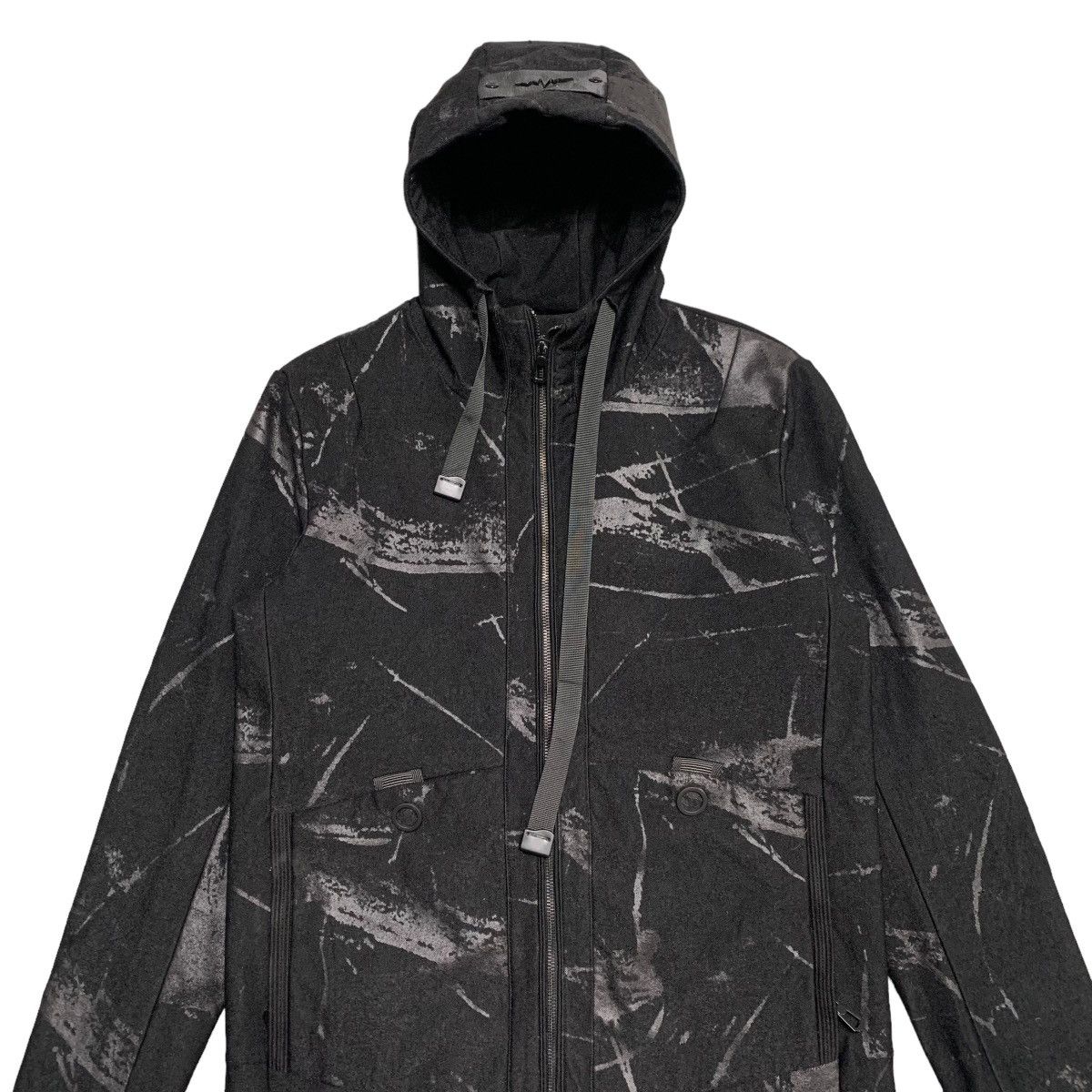 Japanese Brand Japanese Brand Shijue Abstract Design Hooded Jacket Size US M / EU 48-50 / 2 - 4 Thumbnail