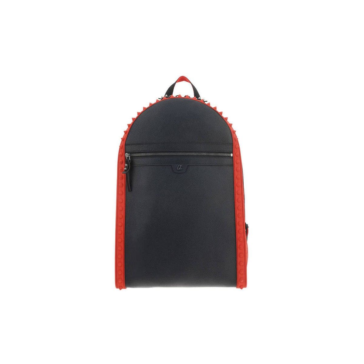 Christian Loubouton Canvas Love Backpack Bag Christian Louboutin Calfskin Rubylou Love Backpack Pink  main image 3