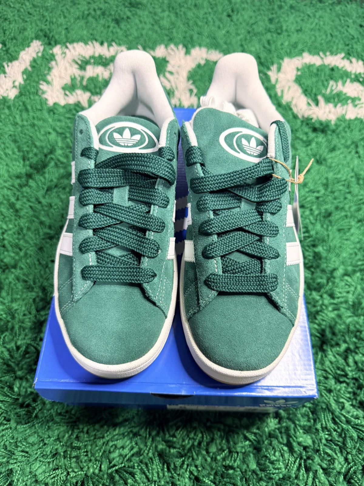 Adidas Adidas Campus GS 00s Size 6 /7.5W Dark Green Cloud White NEW Size US 6 / EU 39 - 4 Thumbnail