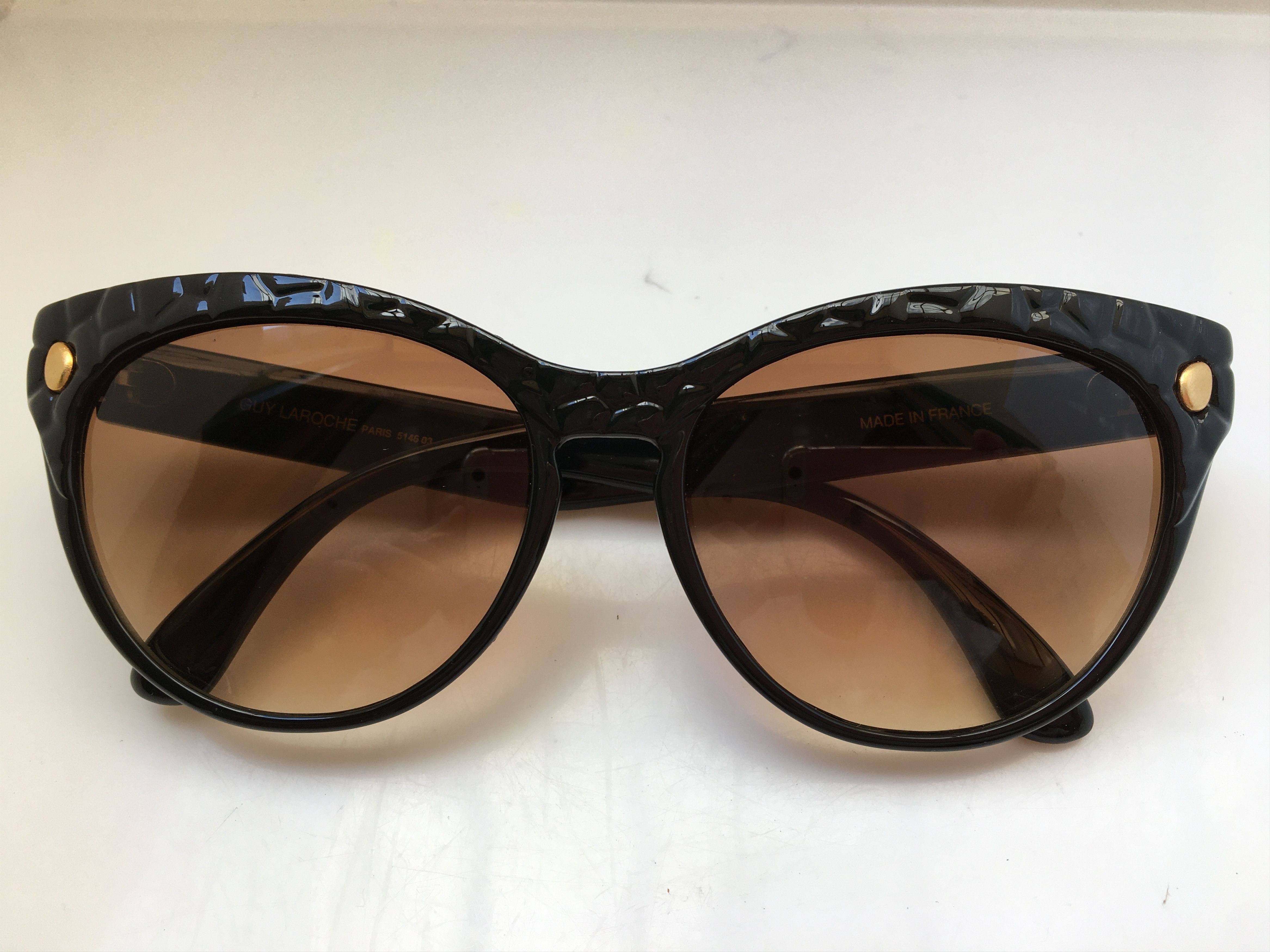 Guy Laroche Vintage Guy Laroche 5146 03 Sunglasses Frame Made in France Size ONE SIZE - 6 Thumbnail