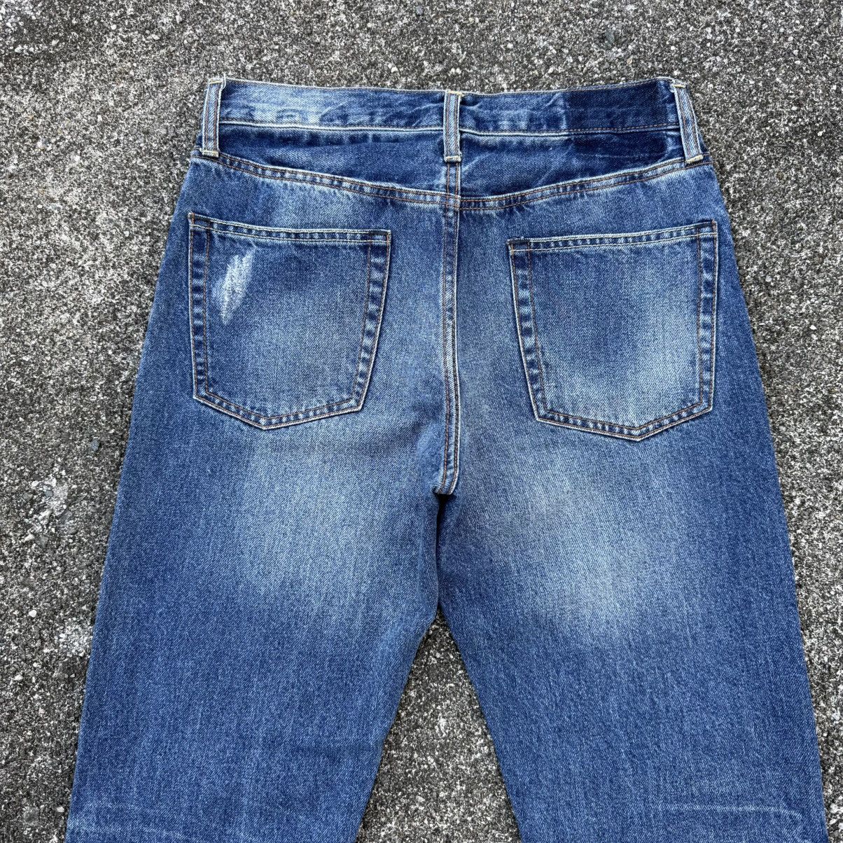 Jean VINTAGE GU DENIM STRAIGHT FADED RIPPEP JEAN PANTS Size US 30 / EU 46 - 10 Thumbnail