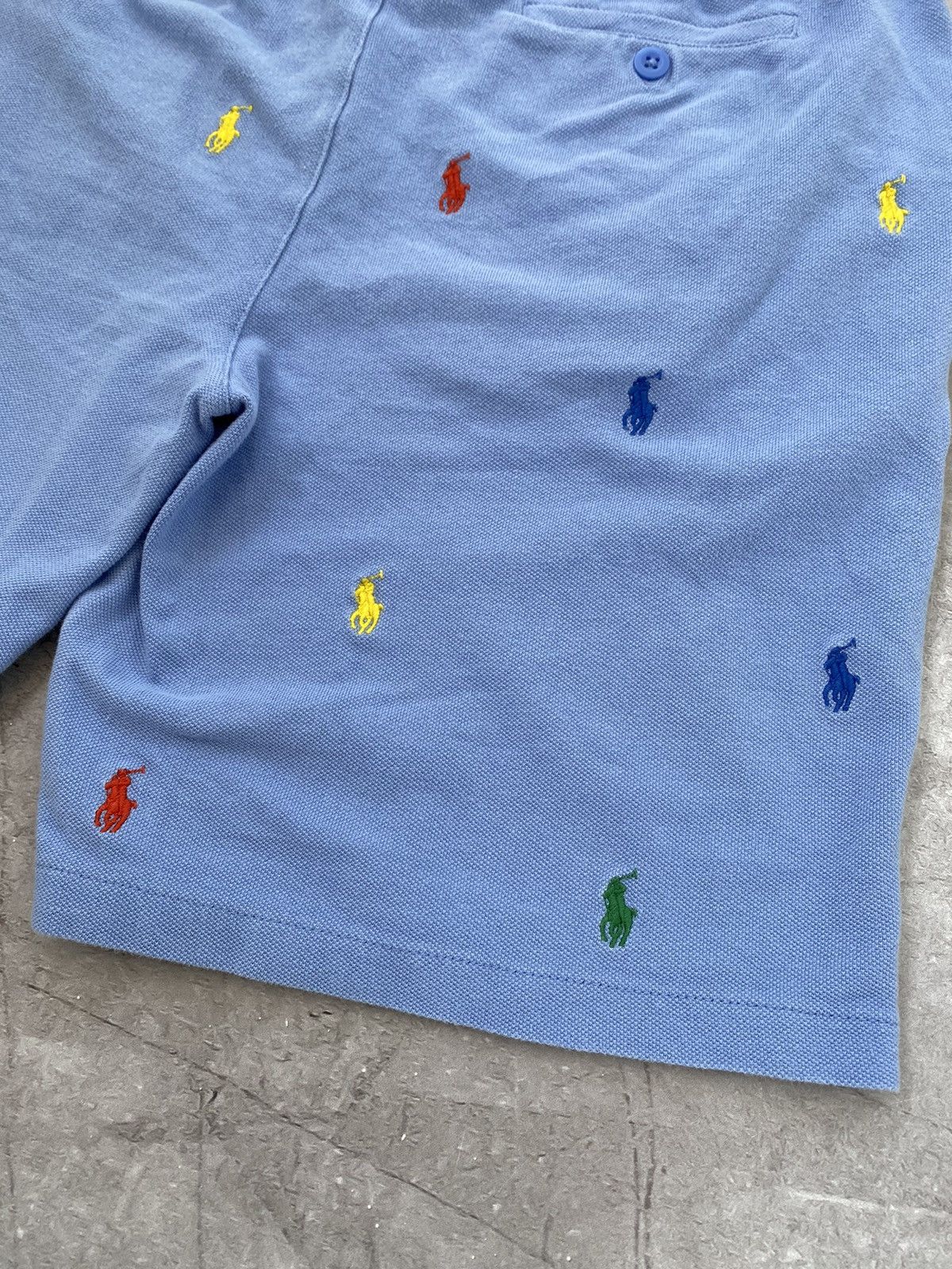 Polo Ralph Lauren Rare Polo Ralph Lauren Shorts All Over Print Multi Pony Y2K Size US 30 / EU 46 - 15 Thumbnail