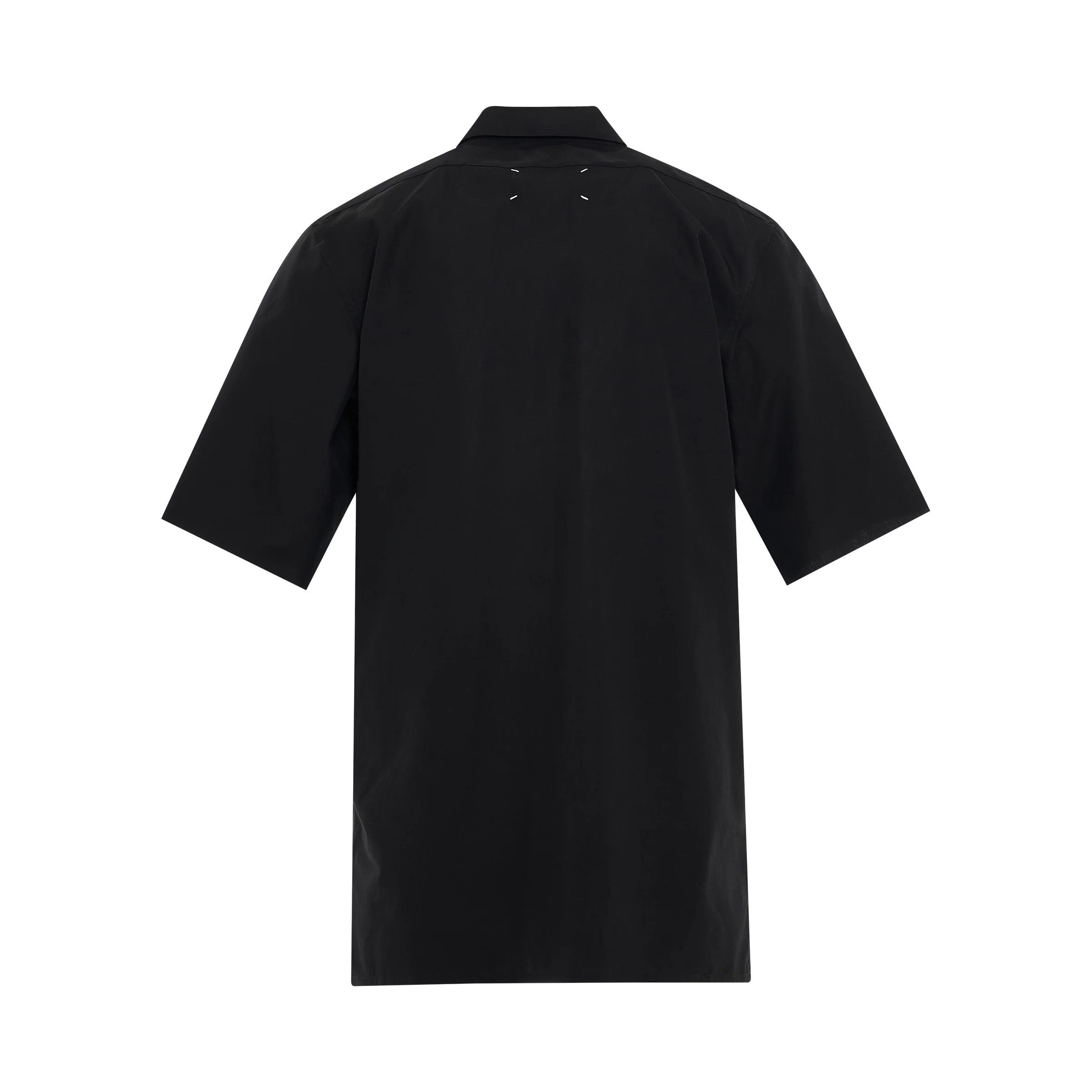 Maison Margiela o1mris0824 Sleeved Shirt in Black Size US L / EU 52-54 / 3 - 4 Thumbnail