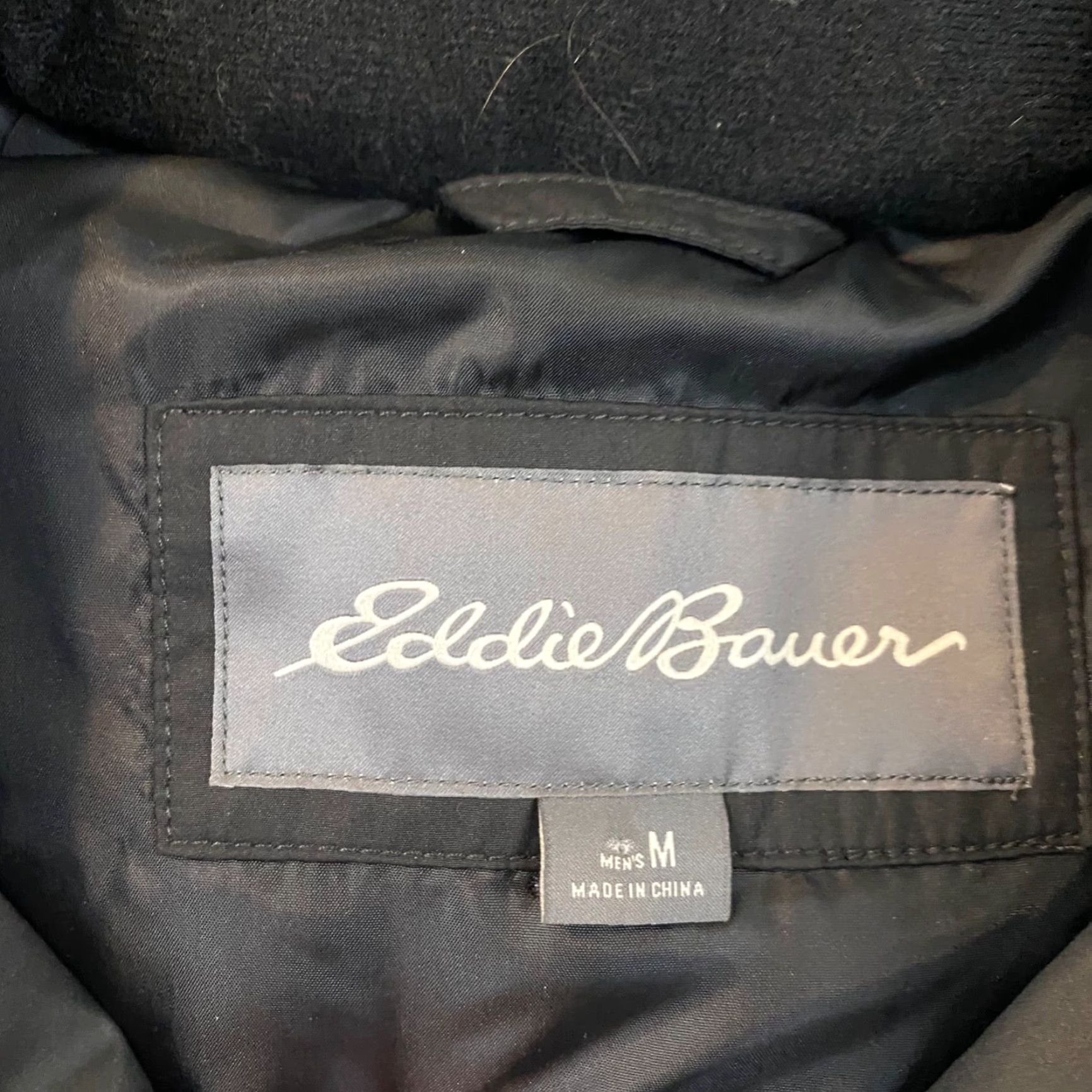 Eddie Bauer Eddie Bauer Vest EB650 Down Puffer Full Zip Mens Medium Black Gray Black Size US M / EU 48-50 / 2 - 3 Thumbnail