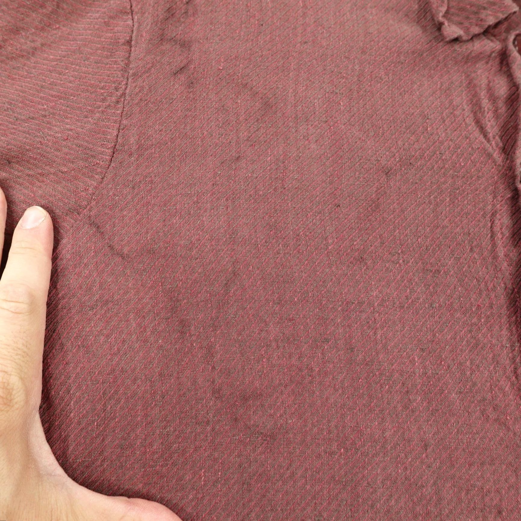 FLAX Flax Shirt Womens Small Red Long Sleeve Button Front Linen Pocket Casual Top ^ Size S / US 4 / IT 40 - 4 Thumbnail