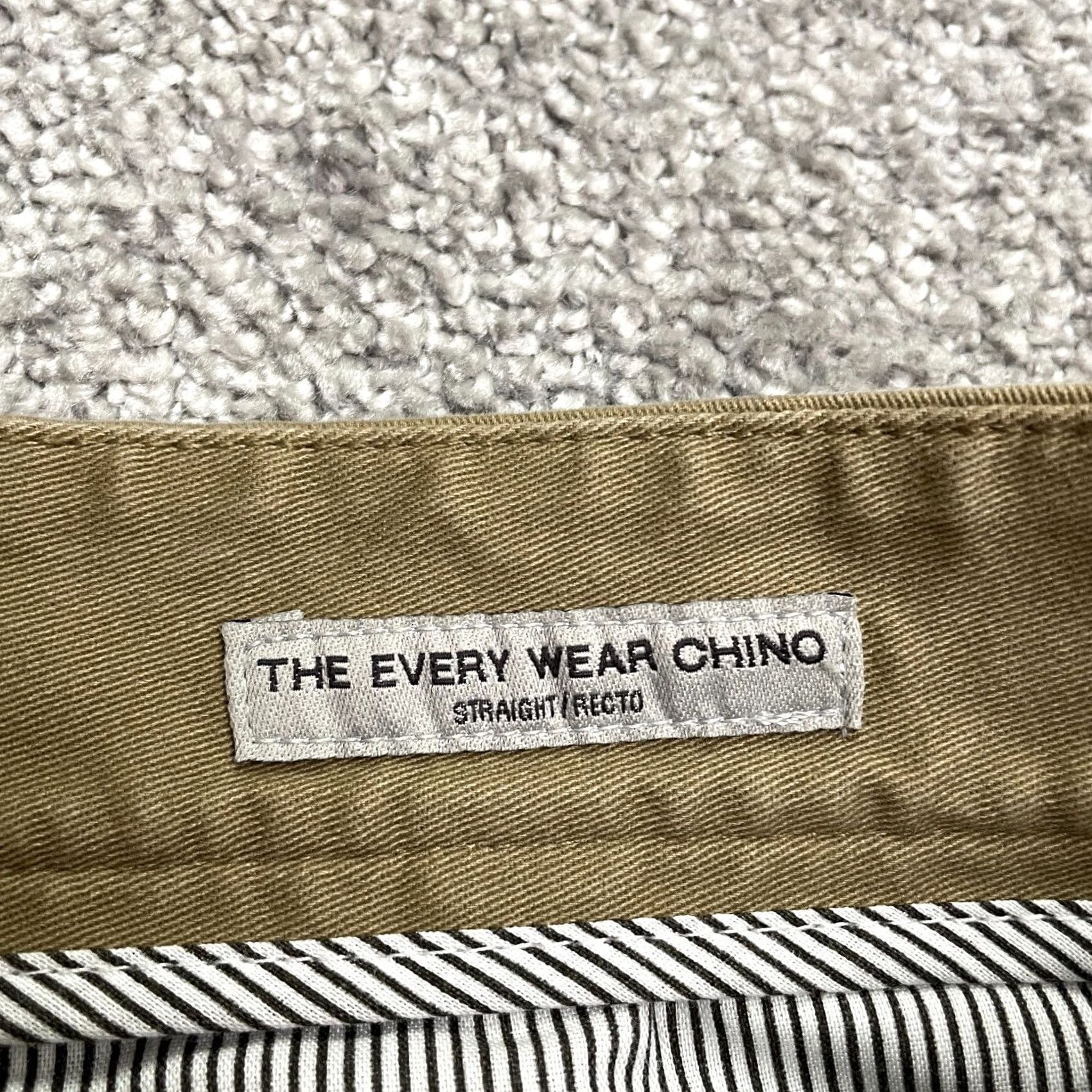 Vintage Goodfellow & Co The Every Wear Chino Pants Mens 32x32 Brown Straight Leg Stretch Size US 32 / EU 48 - 6 Thumbnail