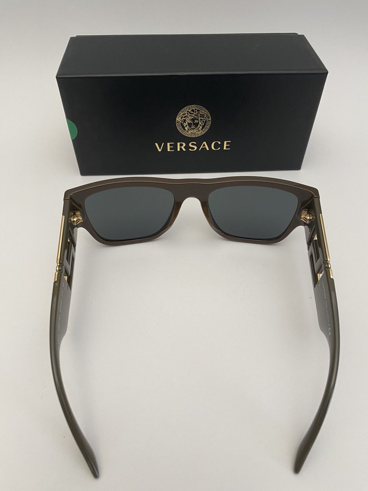 Versace Versace Tan/Olive Shades Size ONE SIZE - 6 Thumbnail