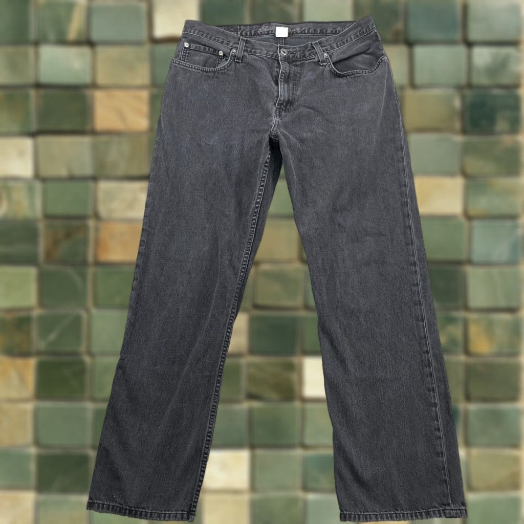 Eddie Bauer Eddie Bauer Jeans Mens 34x30* Black USA Classic Straight 90's Workwear Rodeo Y2K Size US 34 / EU 50 - 1 Thumbnail