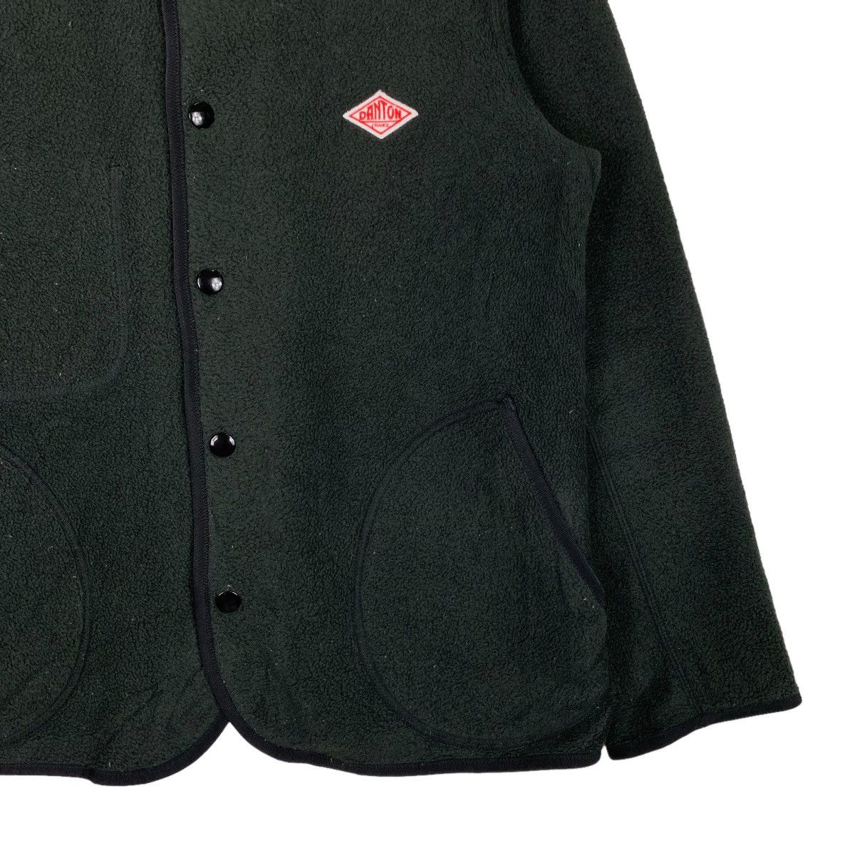 Danton DANTON Snap Button Fleece Jacket #0922-C41 Size US M / EU 48-50 / 2 - 4 Thumbnail