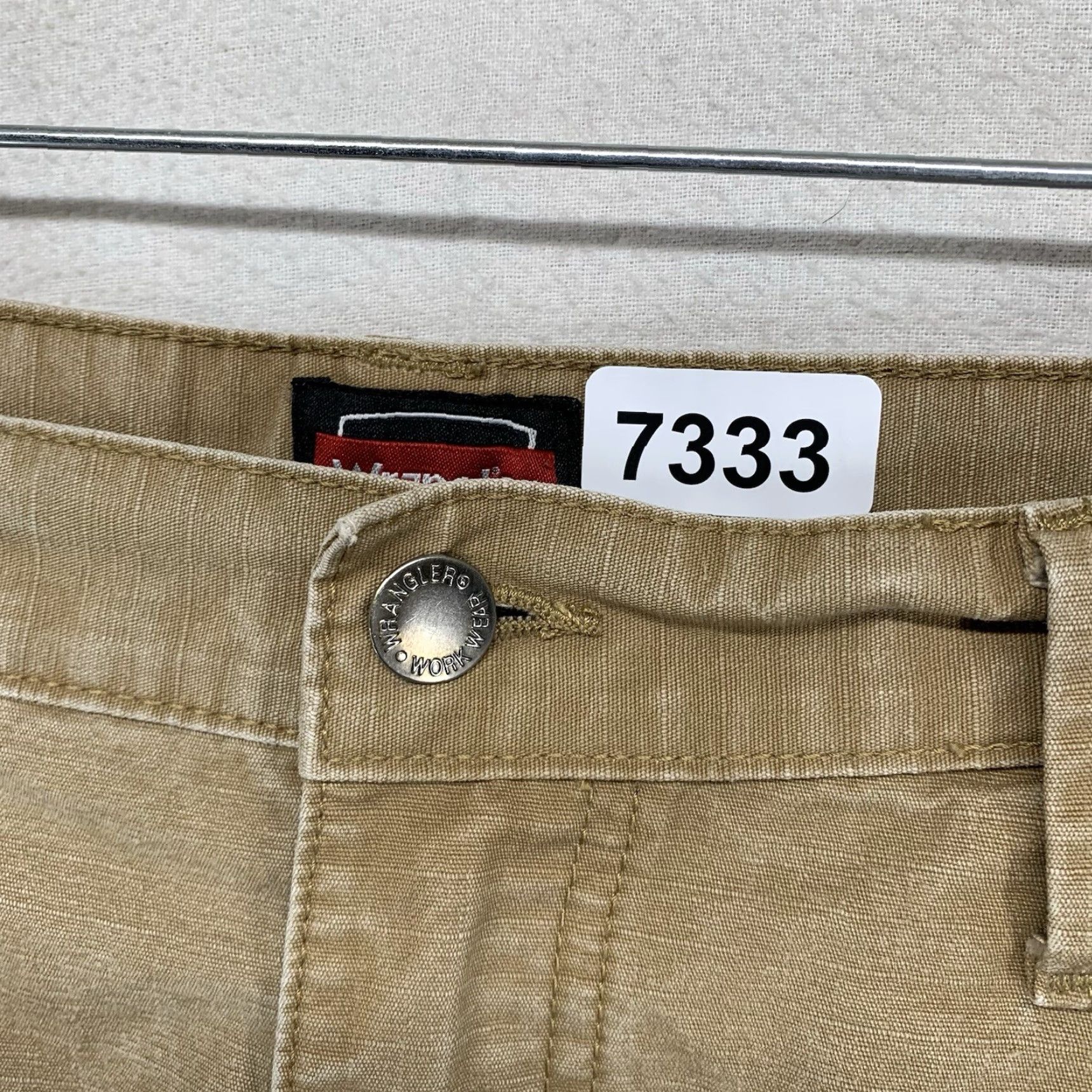 Wrangler Vintage Wrangler Riggs Cargo Pants Men 38x34 Workwear Brown Canvas Ripstop Comfortable Size US 38 / EU 54 - 3 Thumbnail