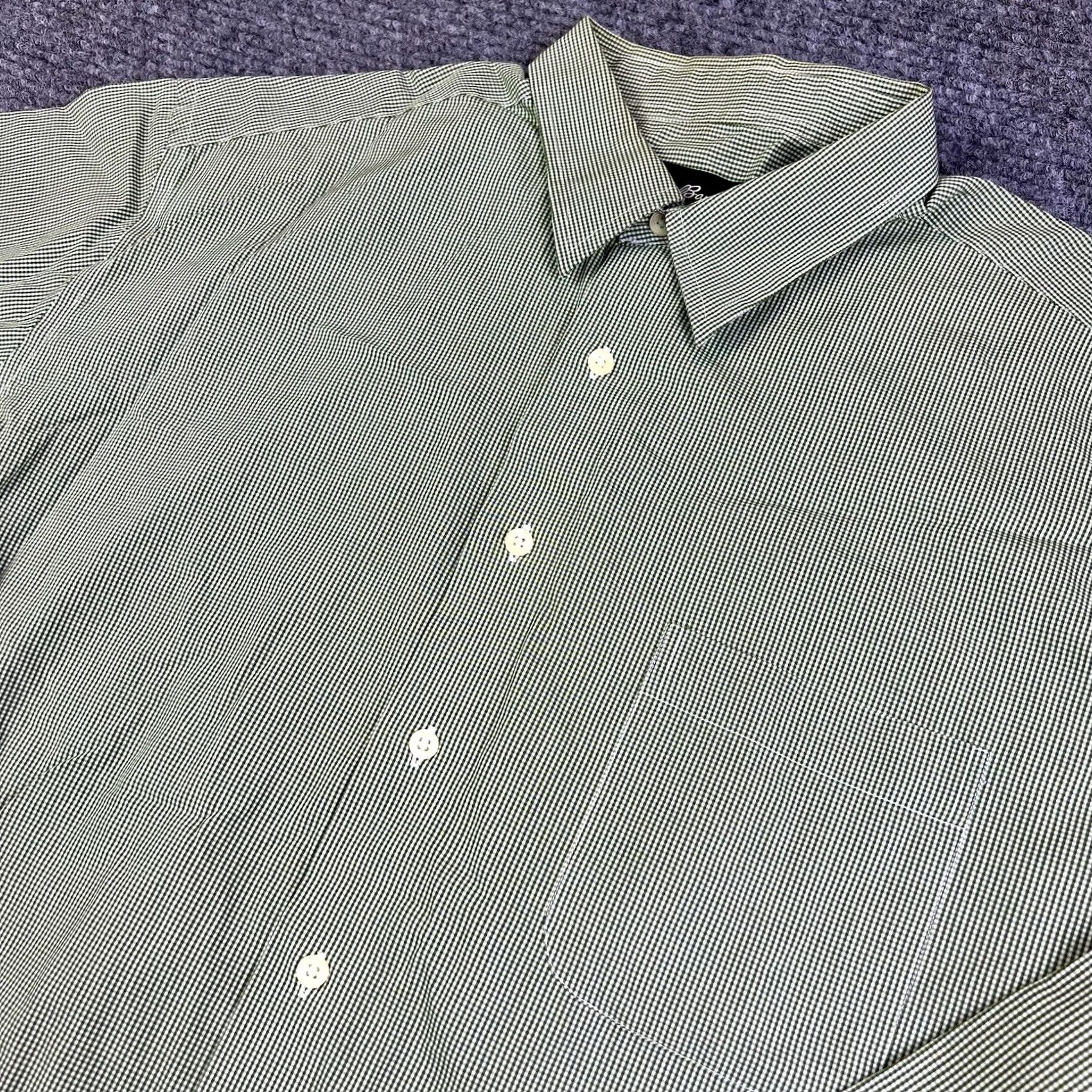 Eddie Bauer Eddie Bauer Button-Up Shirt Green XL Long Sleeve Front Pocket 100% Cotton Mens Size US XL / EU 56 / 4 - 5 Thumbnail