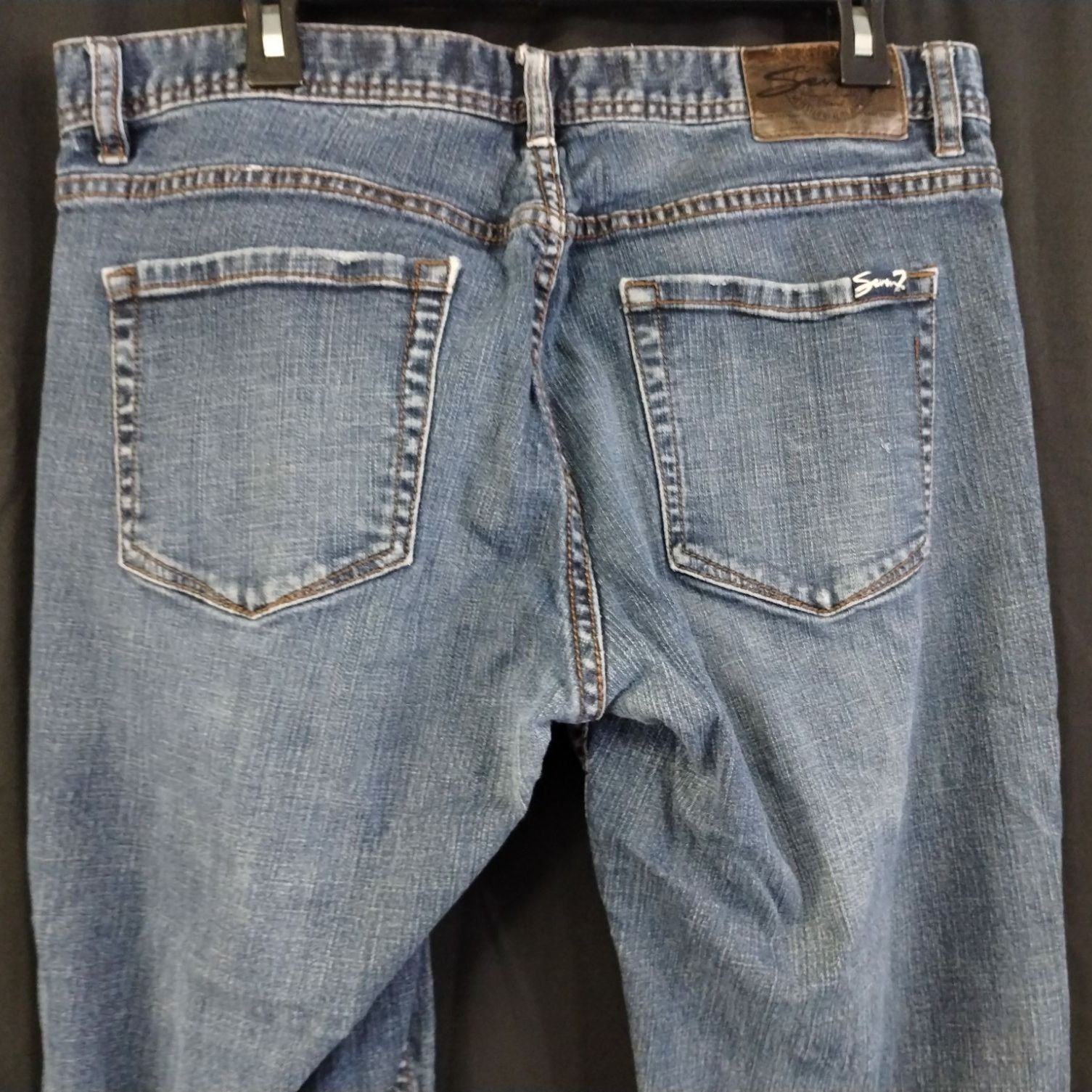 Seven 7 Seven7 Men's Blue Pants/Jeans/Skinny 34X34 SKU 4033 Size US 34 / EU 50 - 4 Thumbnail
