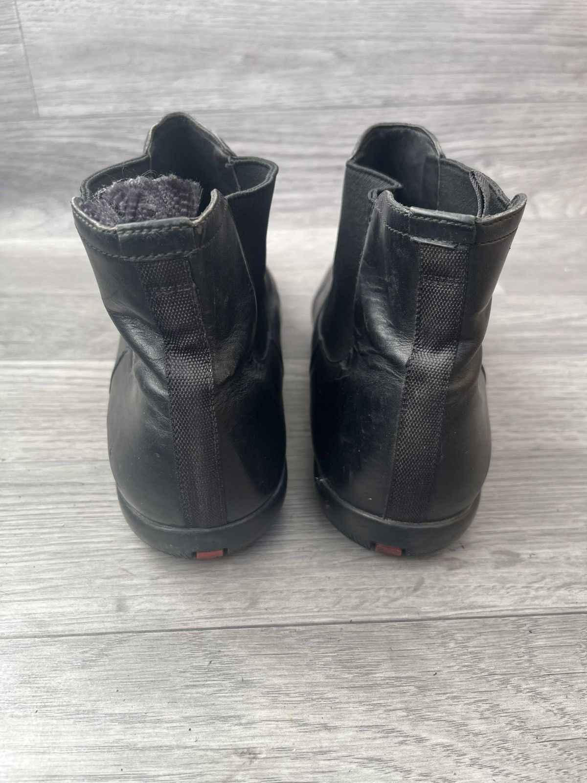 Prada Prada black leather Chelsea boots sz 8.5 Size US 9.5 / EU 42-43 - 5 Thumbnail