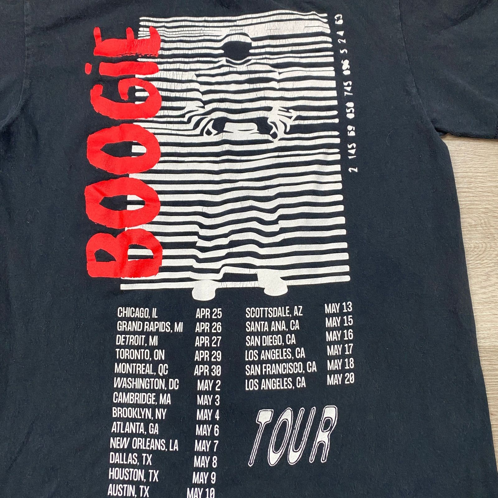 Rap Tees Boogie Everythings 4 Sale 2019 Tour Rap Tee Shirt Men's M Size US M / EU 48-50 / 2 - 3 Thumbnail