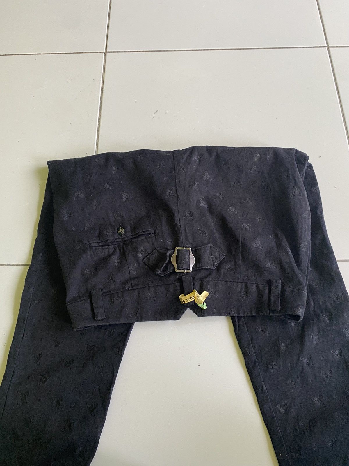 Vivienne Westwood Vivienne Westwood Red Label monogram Black Pants Size 32" / US 10 / IT 46 - 5 Thumbnail