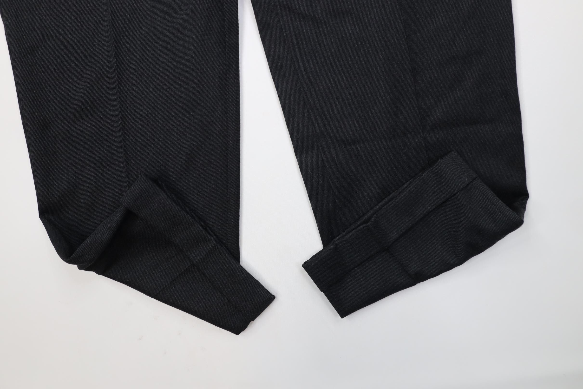 Brooks Brothers Vintage 90s Brooks Brothers Wool Whipcord Wide Leg Pants Size US 34 / EU 50 - 5 Thumbnail