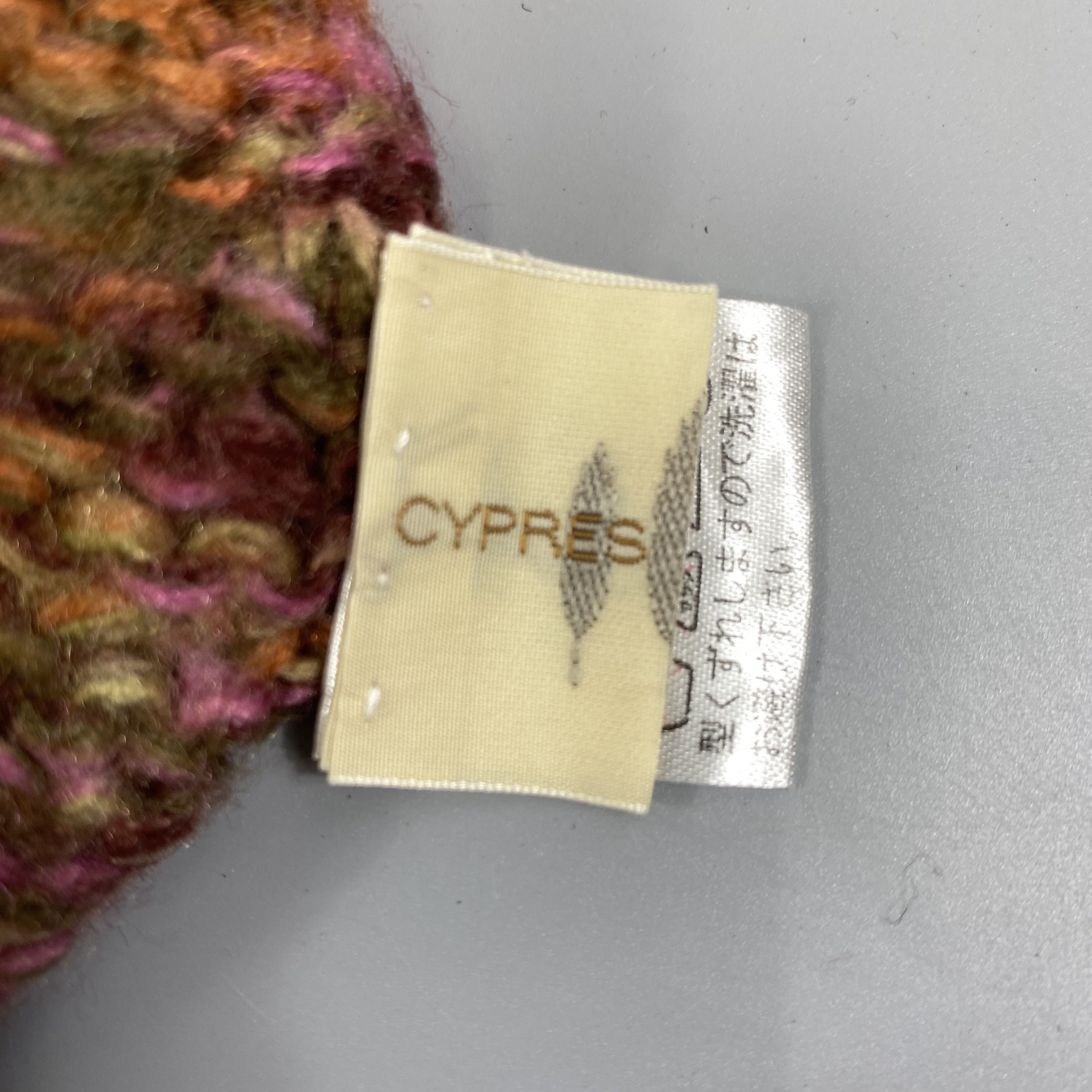 Japanese Brand Cypres Colline Knit With Flowers Beanie Hat -BN1168 Size ONE SIZE - 8 Thumbnail