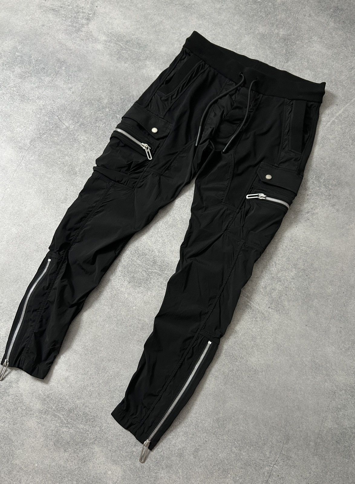 Vagabond Vagabond Nylons avant-garden joggers mens black rick owens Size US 32 / EU 48 - 2 Thumbnail