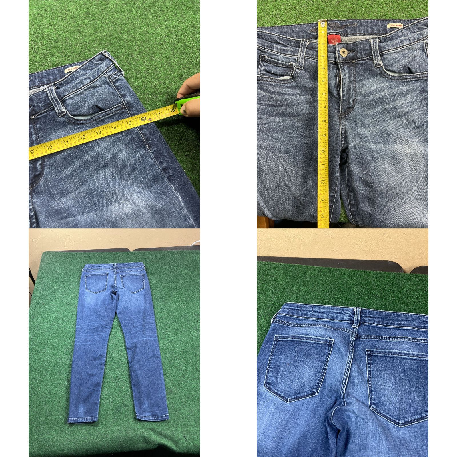 Arizona Jean Co. Arizona Jeans Womens Size 7 Epic Jegging Mid Rise 27x29 Size 28" / US 6 / IT 42 - 8 Thumbnail