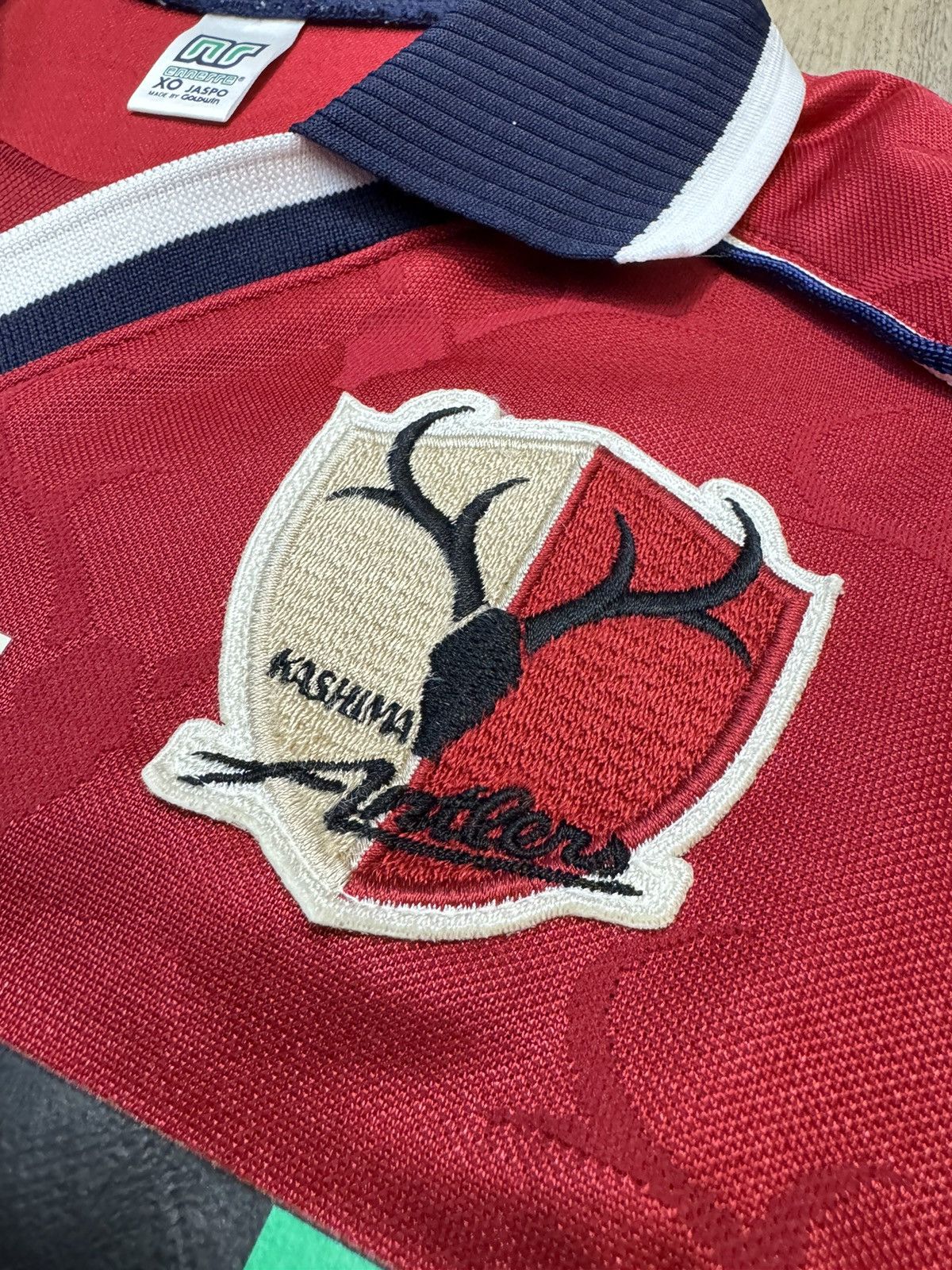 Japanese Brand kashima antlers 00/01 longsleeves home shirt #13 Yanagisawa Size US L / EU 52-54 / 3 - 6 Thumbnail