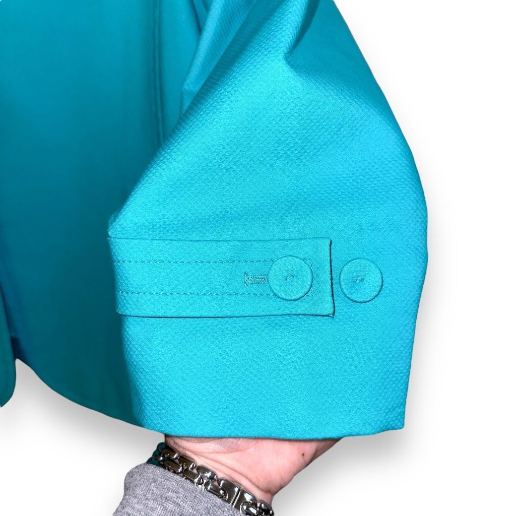 Other NWT Talbots Petites Teal Blue Sport Jacket Size 12P Size XL / US 12-14 / IT 48-50 - 6 Thumbnail
