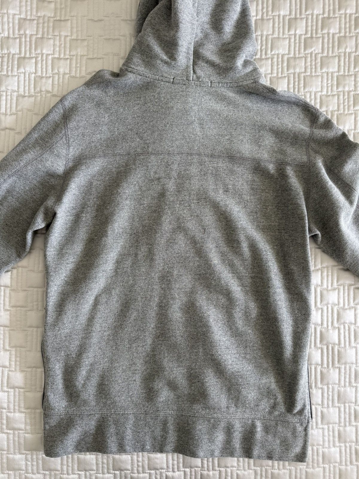 John Elliott John Elliot Side Zipped Hoodie Gray Size 4 Size US L / EU 52-54 / 3 - 2 Thumbnail