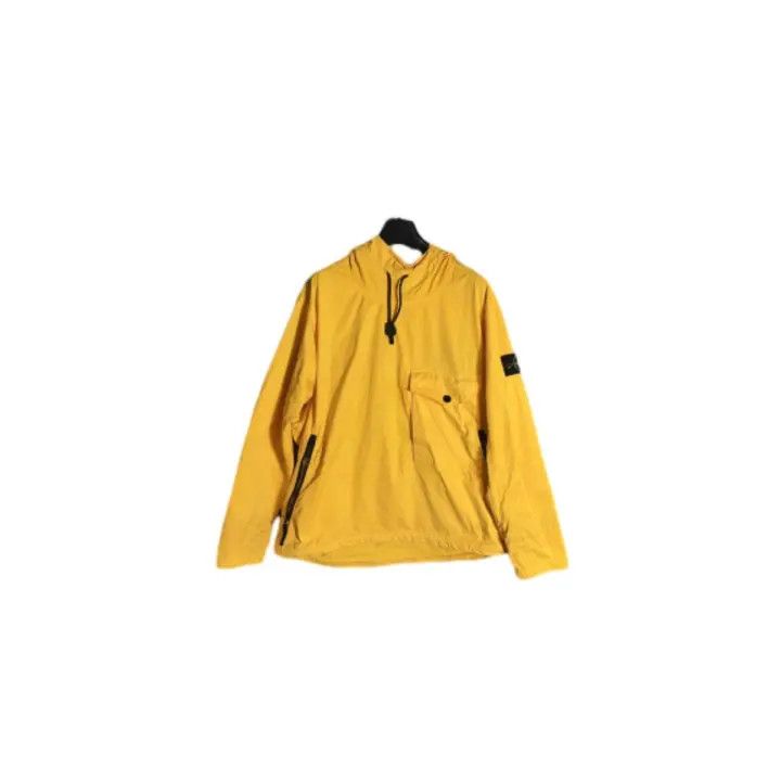 Stone Island Stone Island Yellow Long Sleeve Hooded Jacket Size US L / EU 52-54 / 3 - 1 Thumbnail