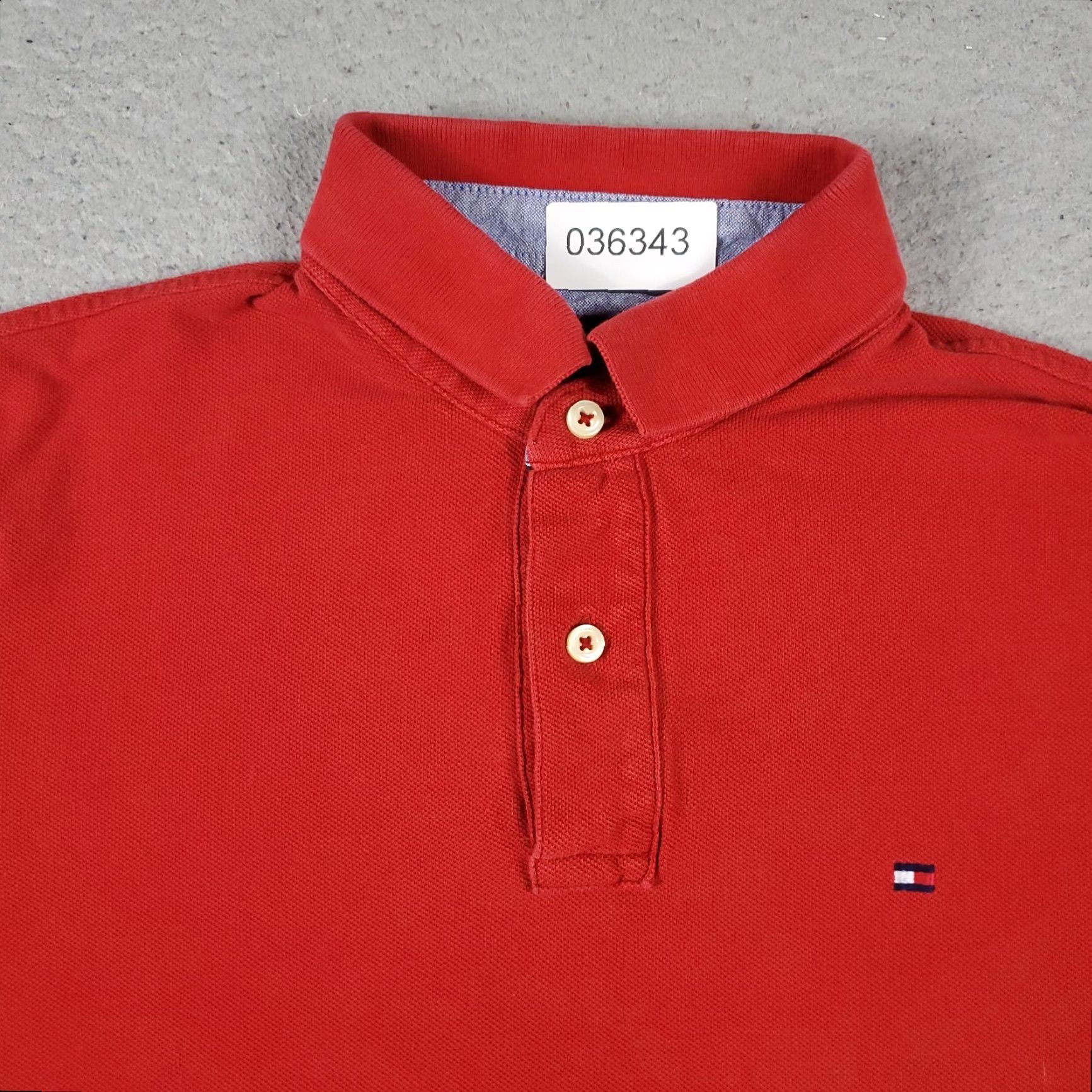 Tommy Hilfiger Tommy Hilfiger Polo Shirt Mens Small Red Casual Short Sleeve Shirt Polo Size US S / EU 44-46 / 1 - 2 Thumbnail