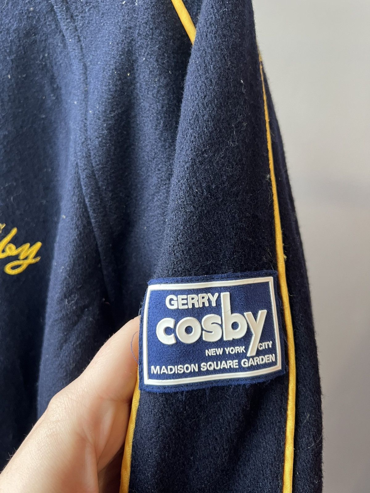 Vintage 90’S GERRY COSBY VINTAGE VARSITY USA JACKET STATE MADE JAPAN Size US L / EU 52-54 / 3 - 6 Thumbnail