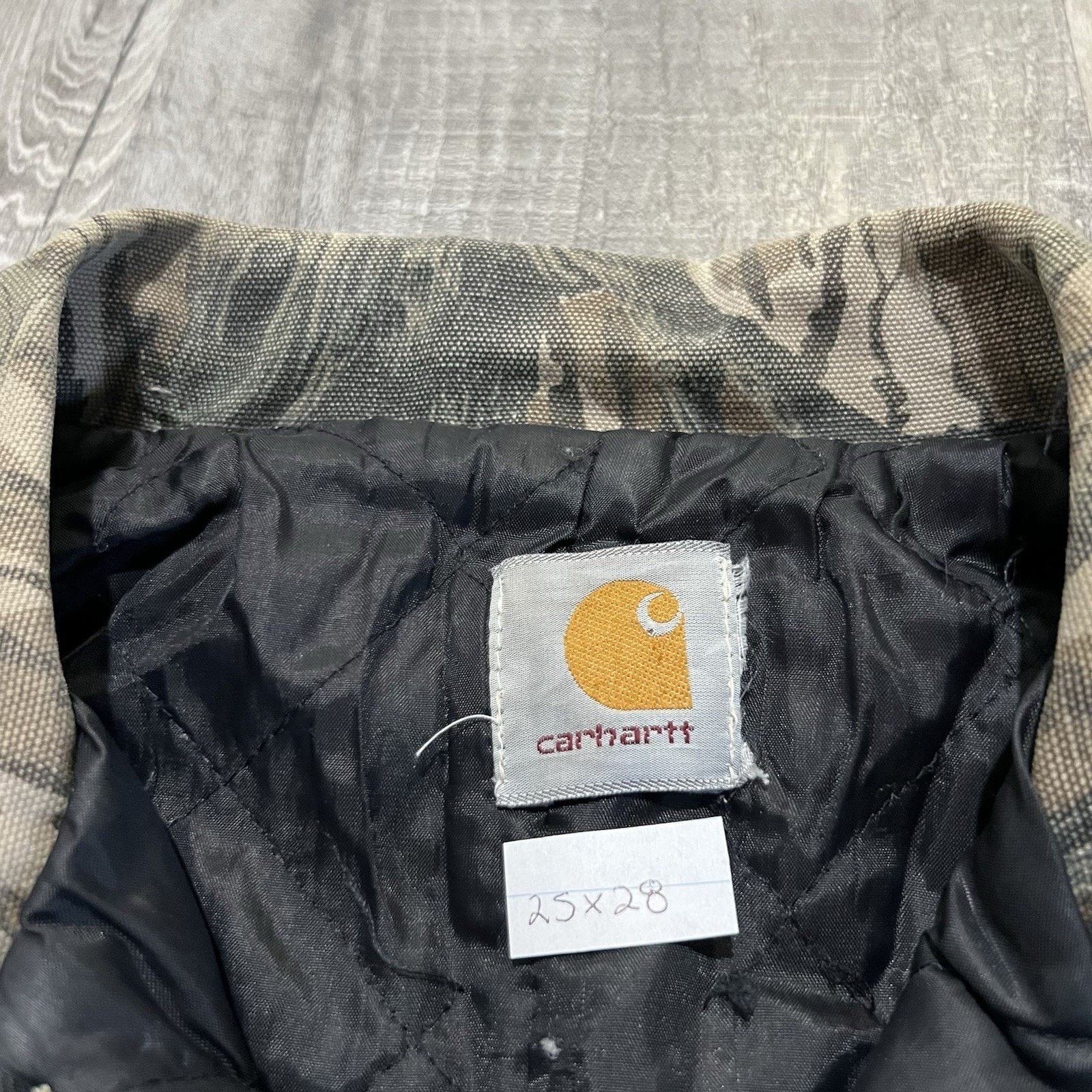 Carhartt VTG Carhartt J63 MOT Jacket 90s Mossy Oak Camo Treestand Size US L / EU 52-54 / 3 - 6 Thumbnail