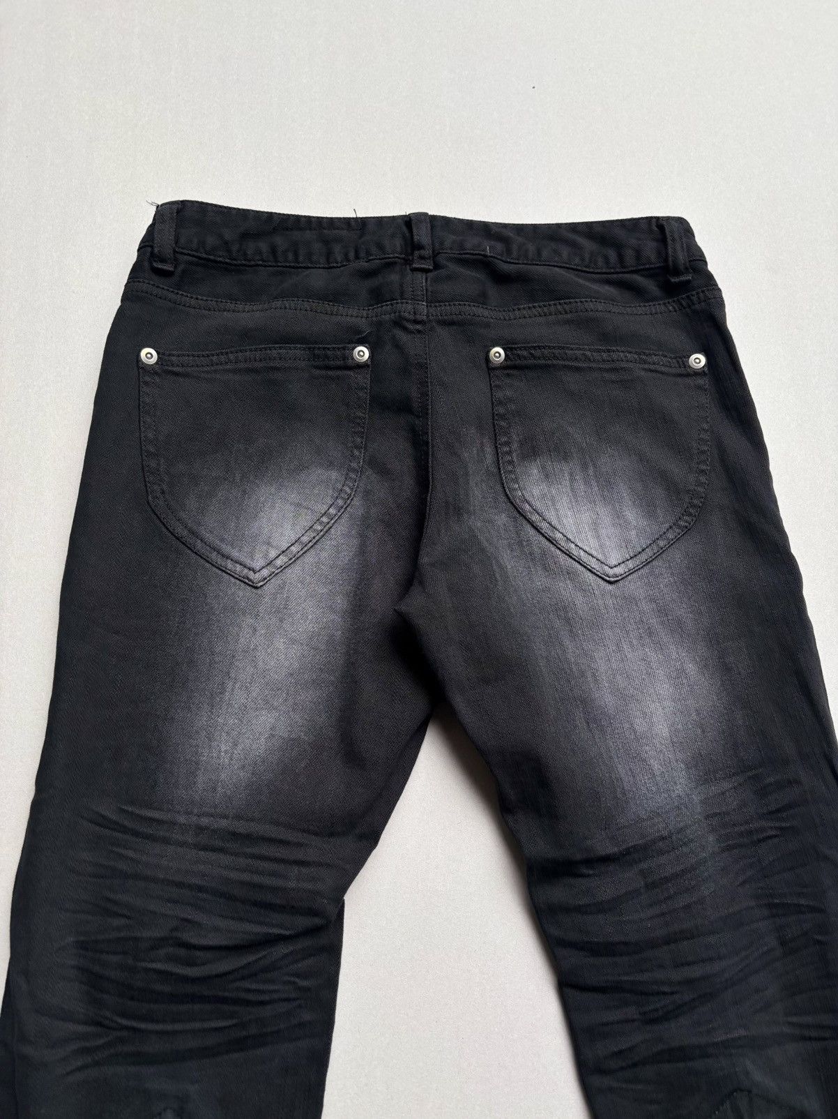 Tornado Mart Lace up flare jeans Size US 27 - 6 Thumbnail