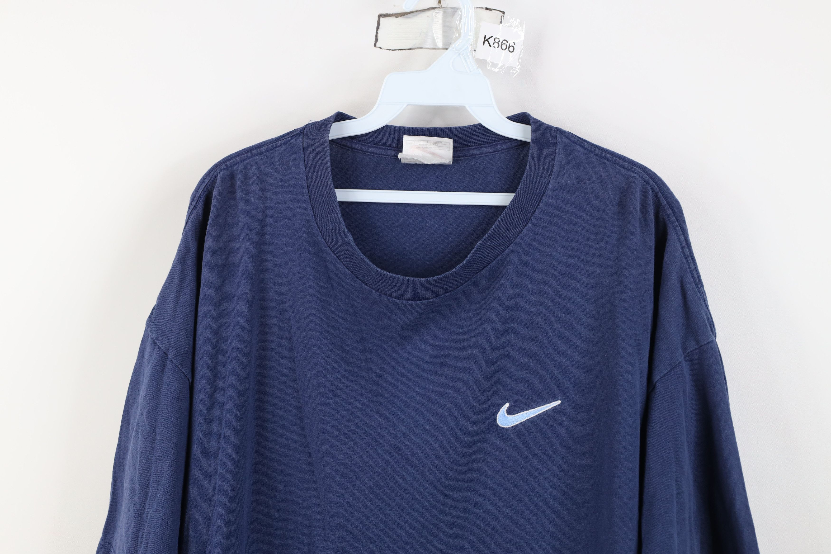 Nike Vintage 90s Nike Scott Mini Swoosh Short Sleeve T-Shirt USA Size US XXL / EU 58 / 5 - 2 Thumbnail