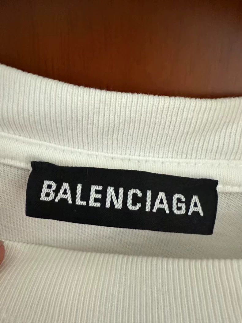 Balenciaga Balenciaga Crew short sleeve white Size US M / EU 48-50 / 2 - 3 Thumbnail