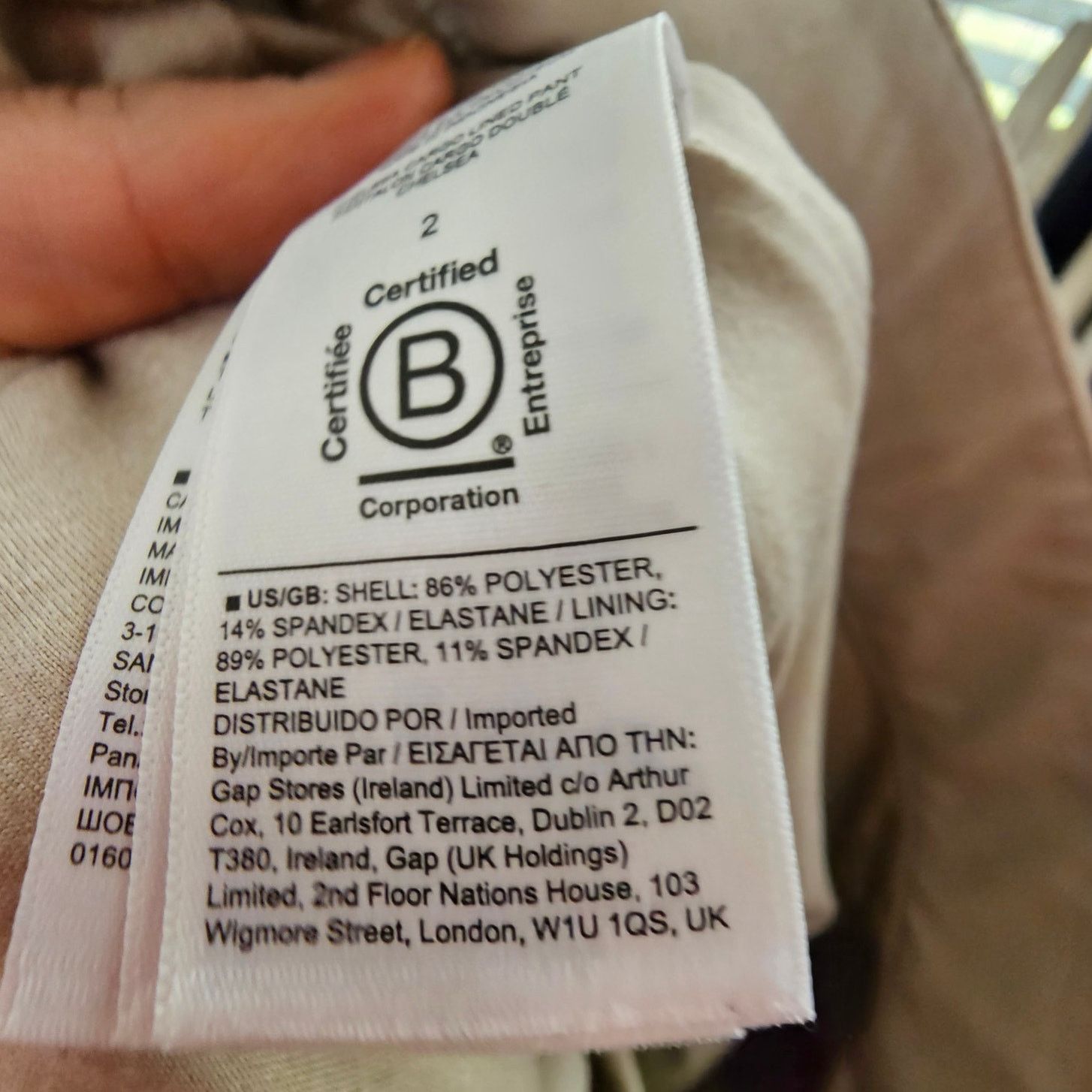 Athleta Athleta Women Chelsea Tapered Cargo Pants 2 Stretch Athletic Size 26" / US 2 / IT 38 - 8 Thumbnail